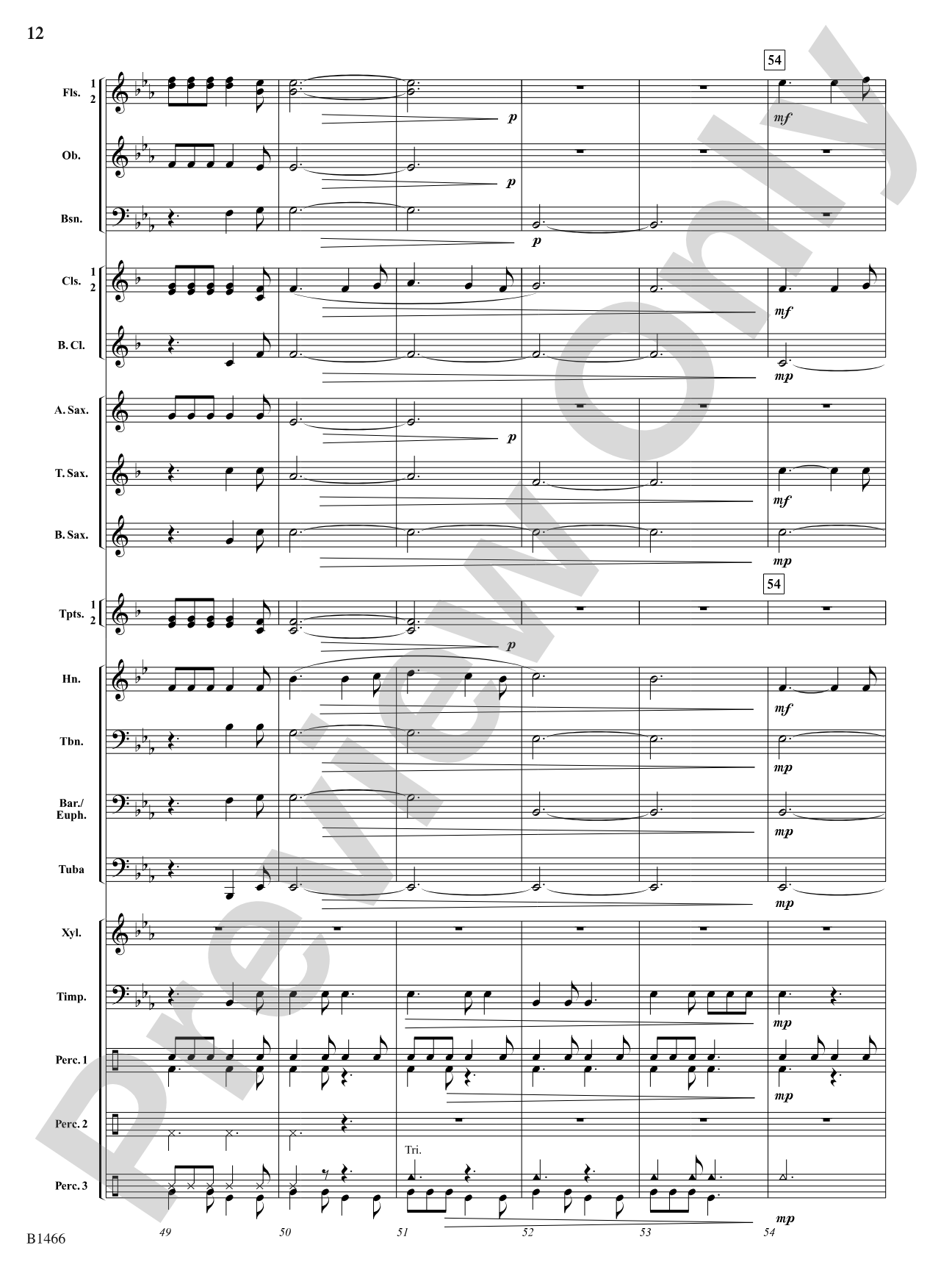 A West Highland Fanfare: Concert Band Conductor Score & Parts