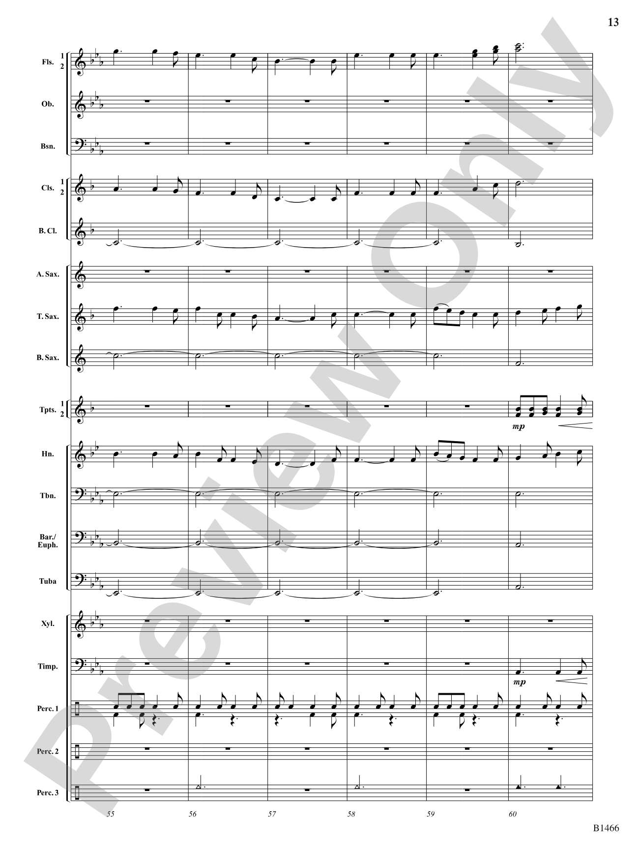A West Highland Fanfare: Concert Band Conductor Score & Parts