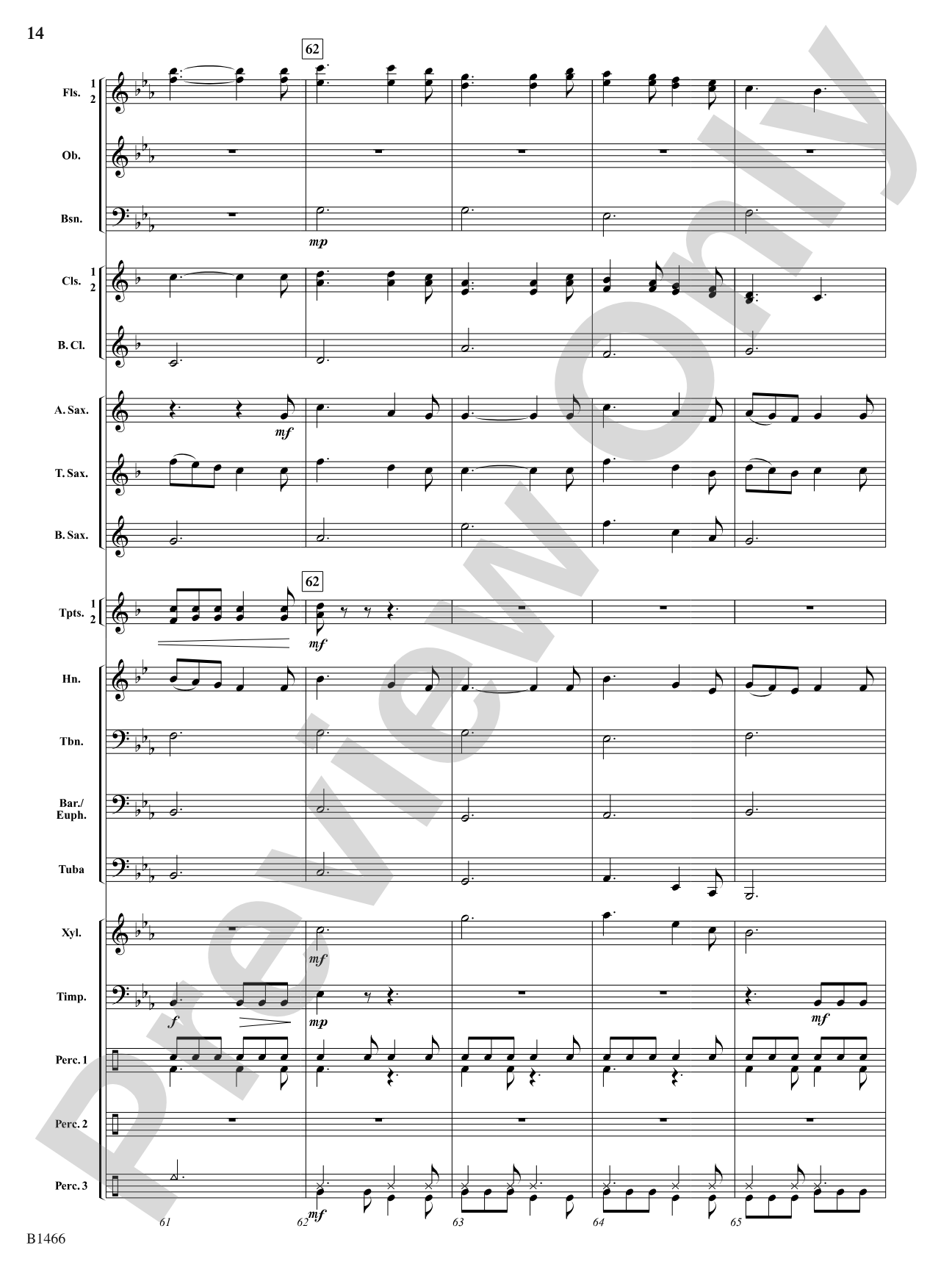 A West Highland Fanfare: Concert Band Conductor Score & Parts