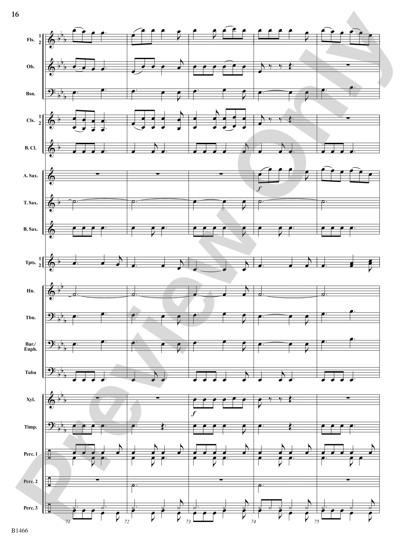 A West Highland Fanfare: Concert Band Conductor Score & Parts