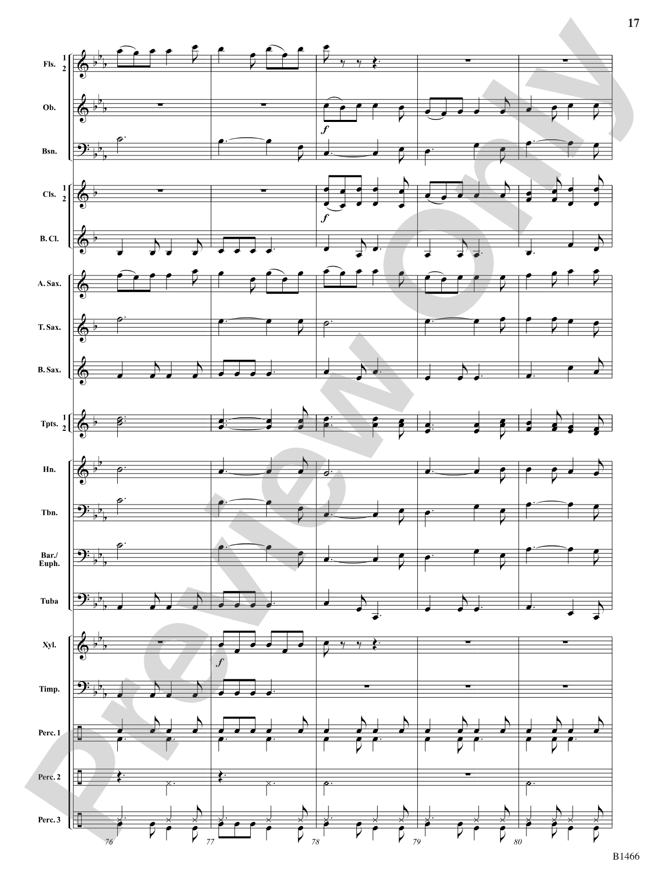 A West Highland Fanfare: Concert Band Conductor Score & Parts