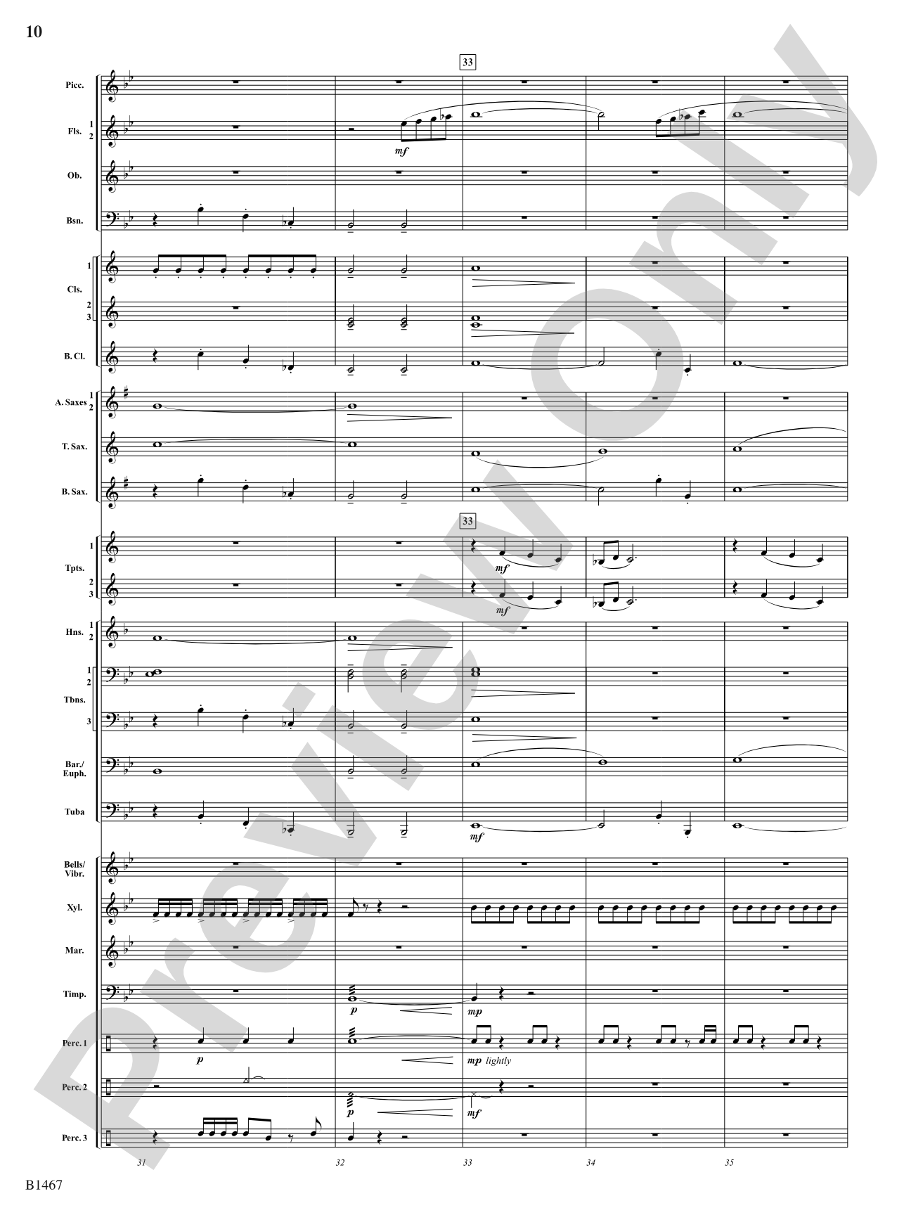 First We Dream: Concert Band Conductor Score & Parts