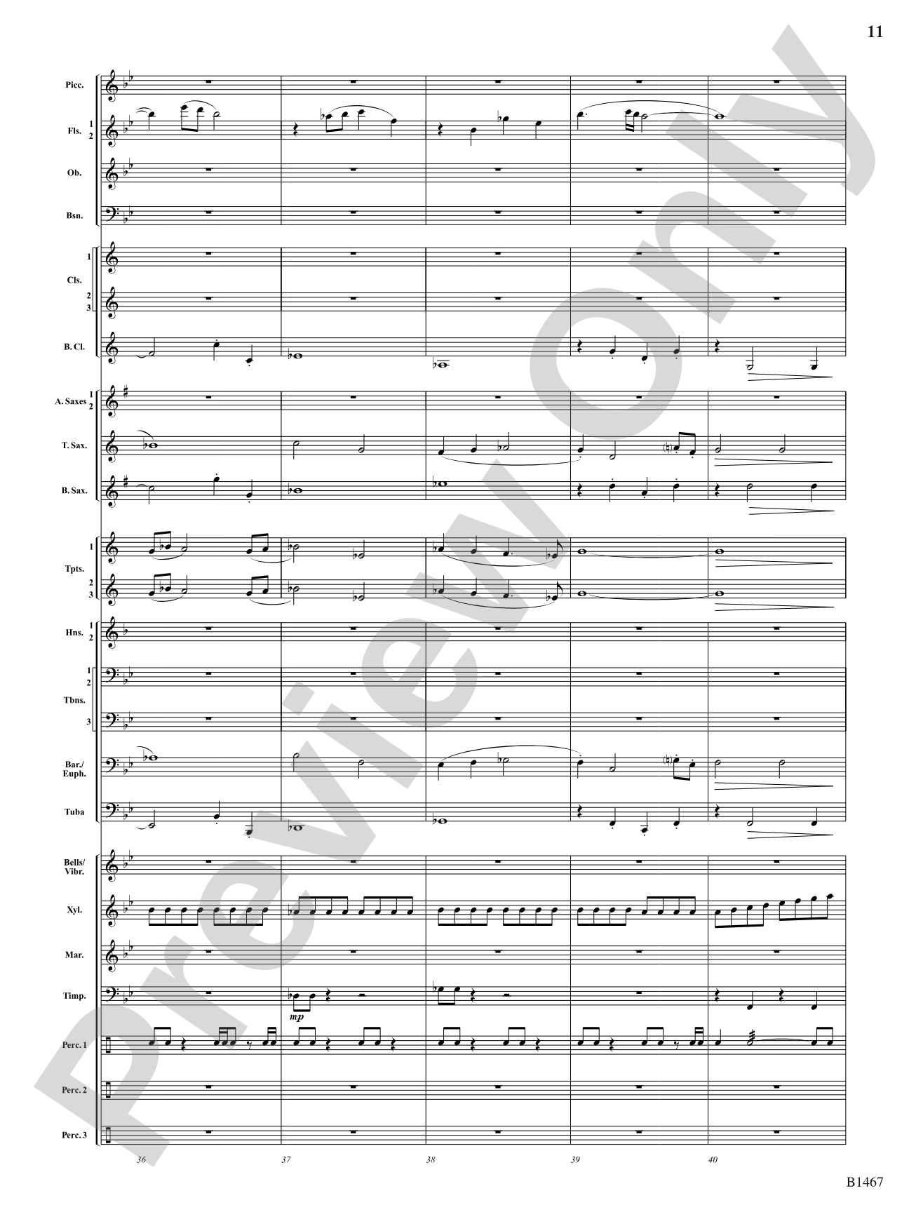 First We Dream: Concert Band Conductor Score & Parts