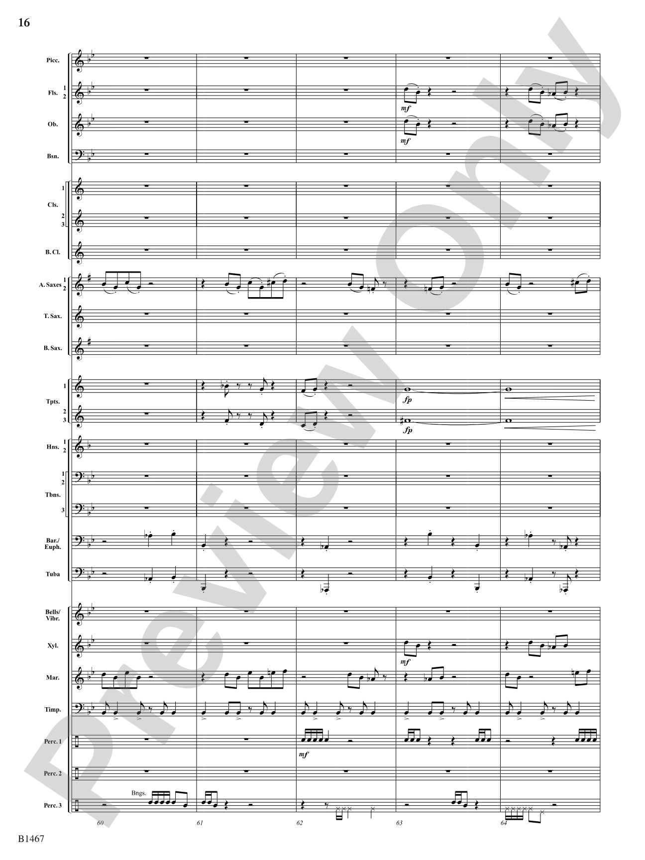 First We Dream: Concert Band Conductor Score & Parts