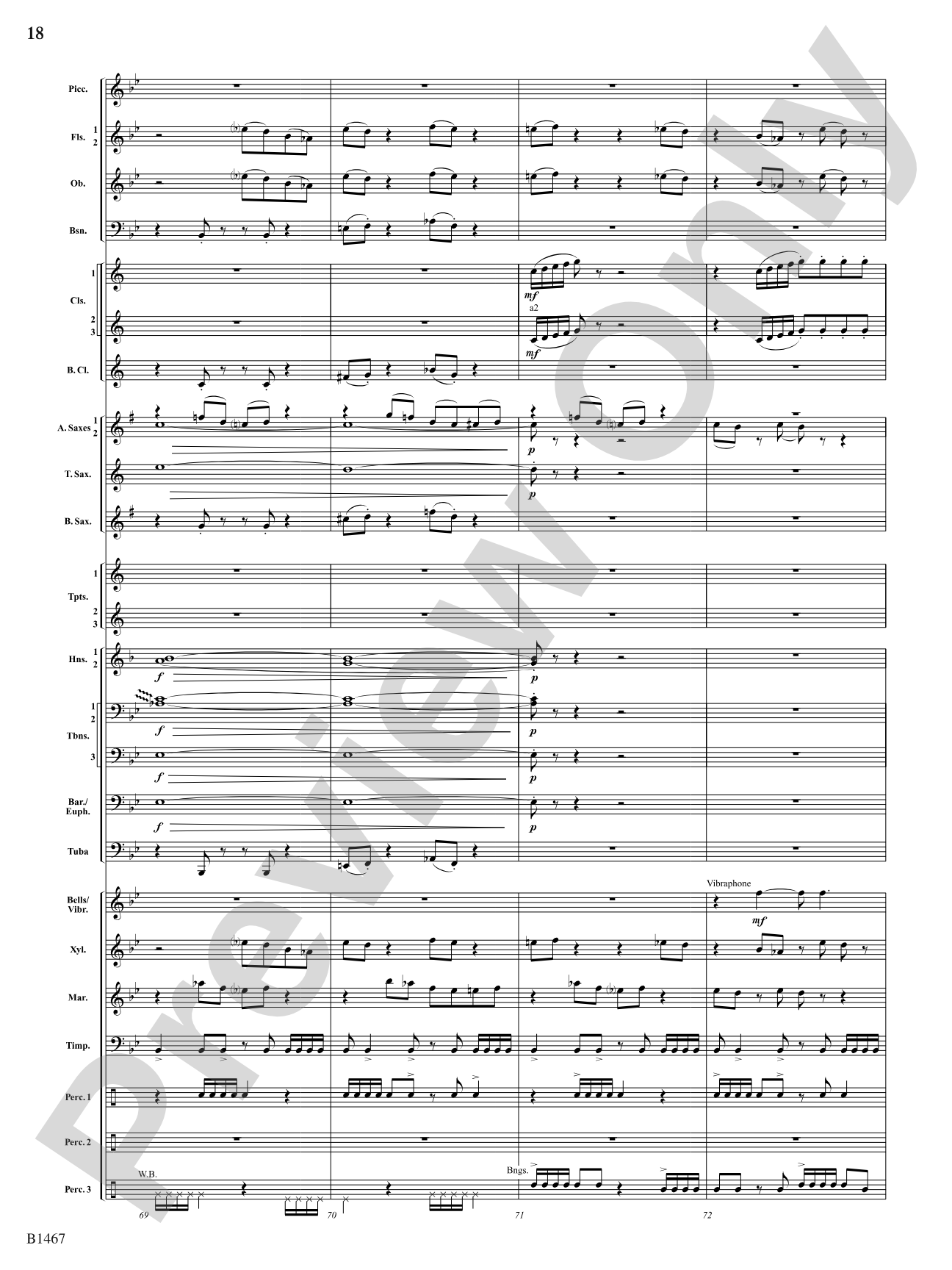 First We Dream: Concert Band Conductor Score & Parts