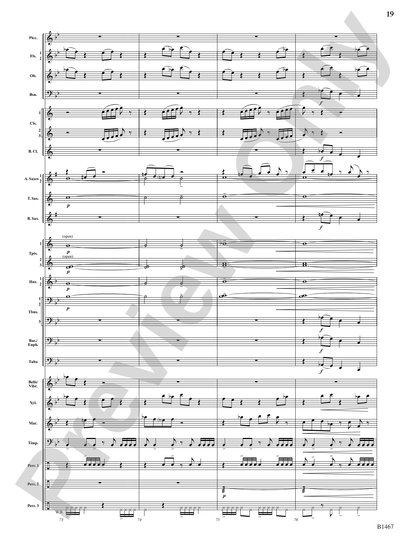 First We Dream: Concert Band Conductor Score & Parts