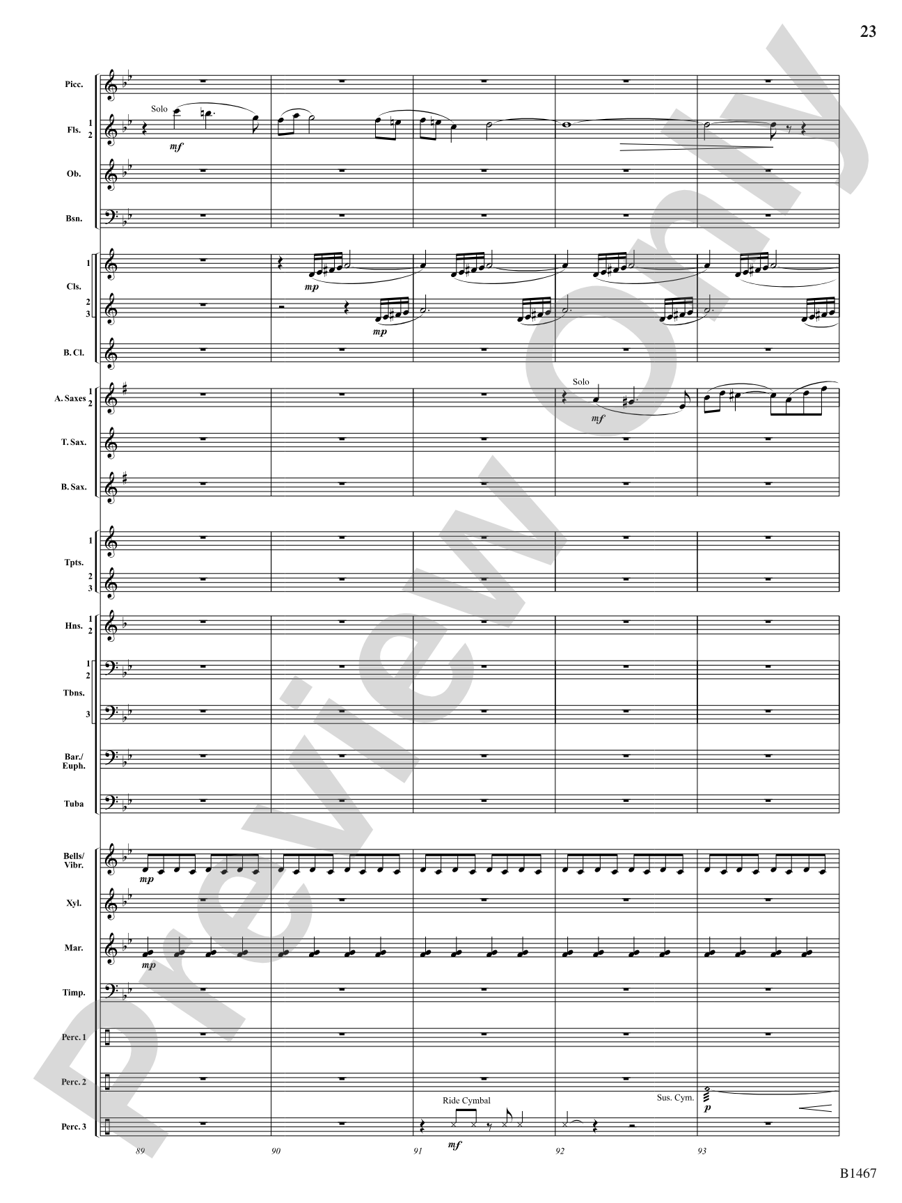 First We Dream: Concert Band Conductor Score & Parts