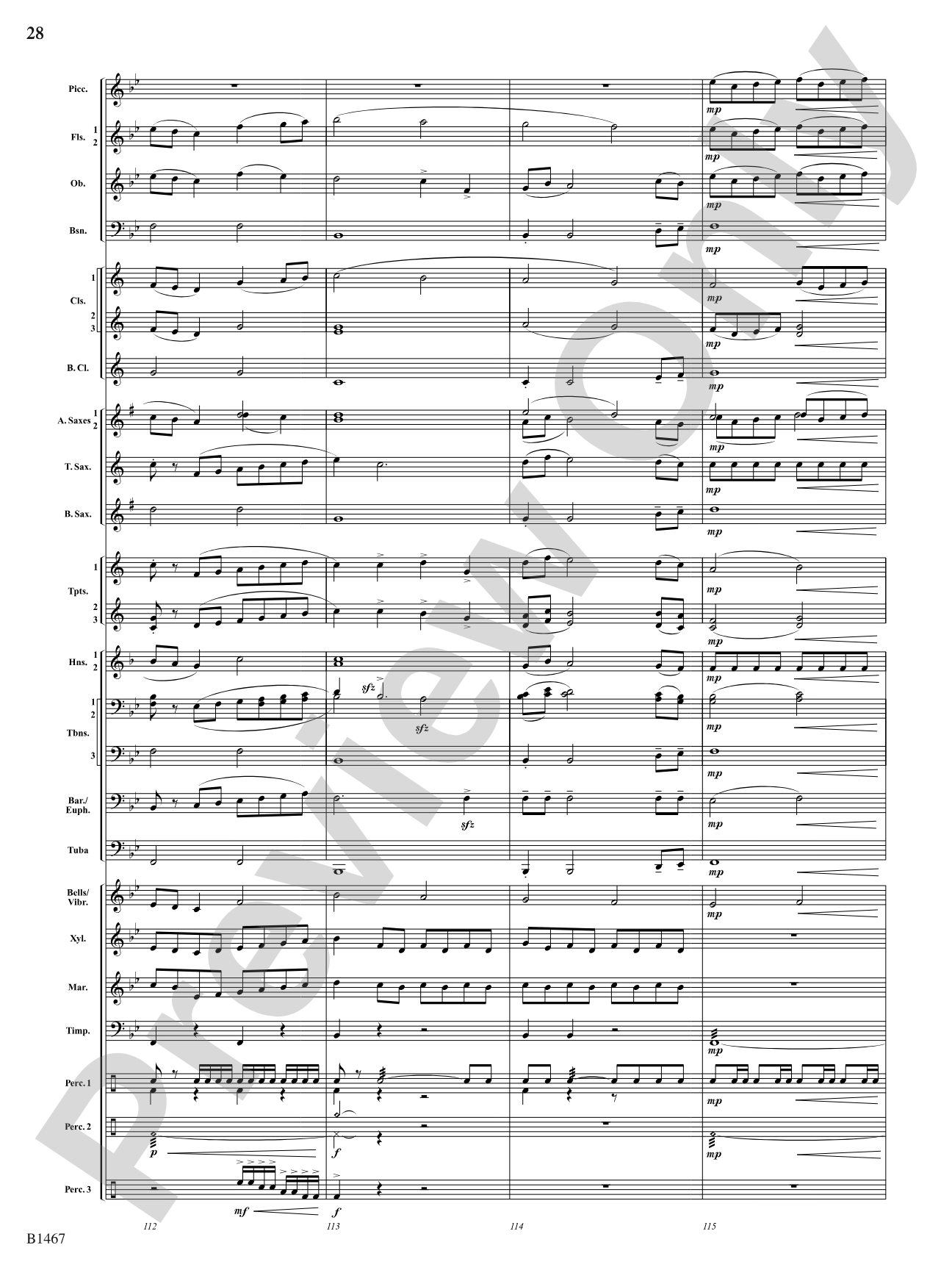 First We Dream: Concert Band Conductor Score & Parts