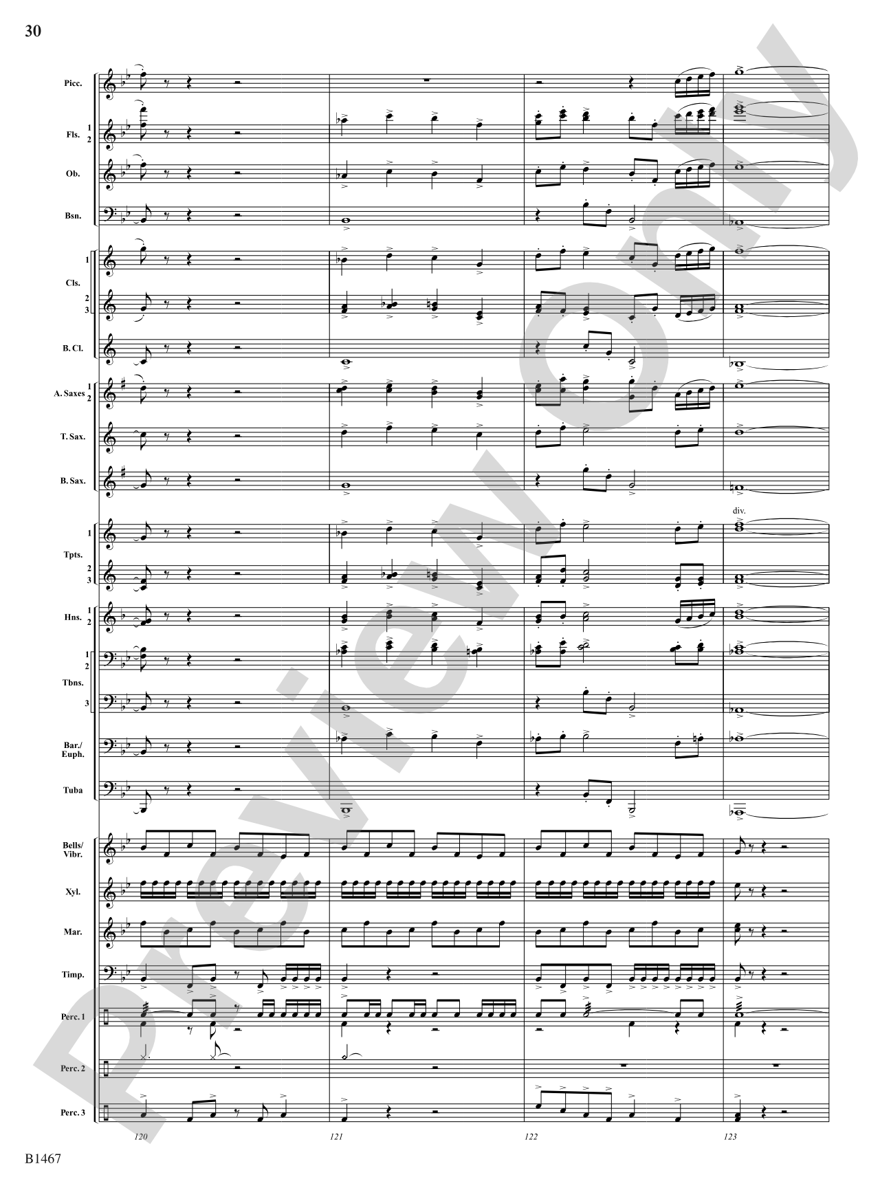 First We Dream: Concert Band Conductor Score & Parts