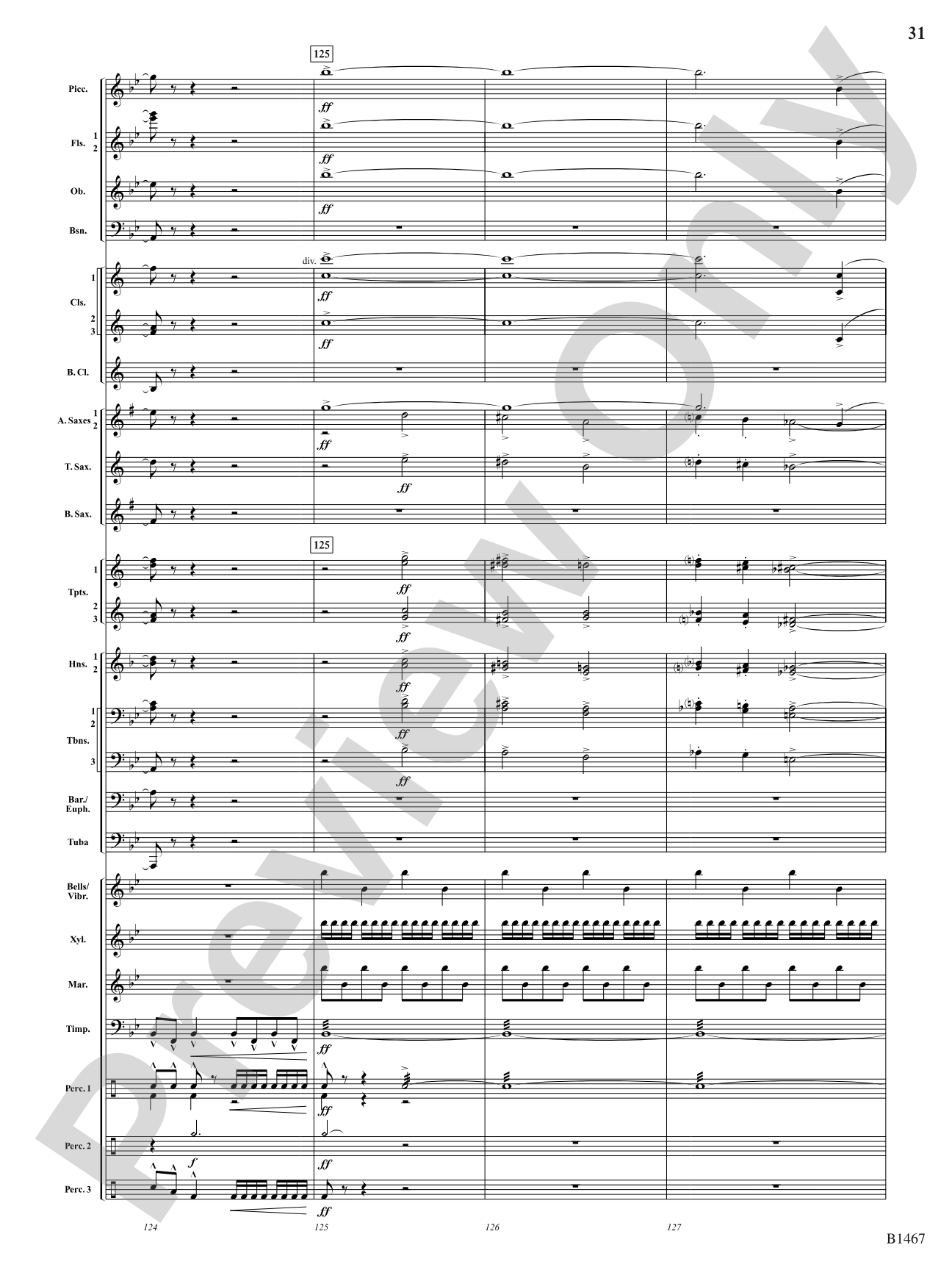 First We Dream: Concert Band Conductor Score & Parts