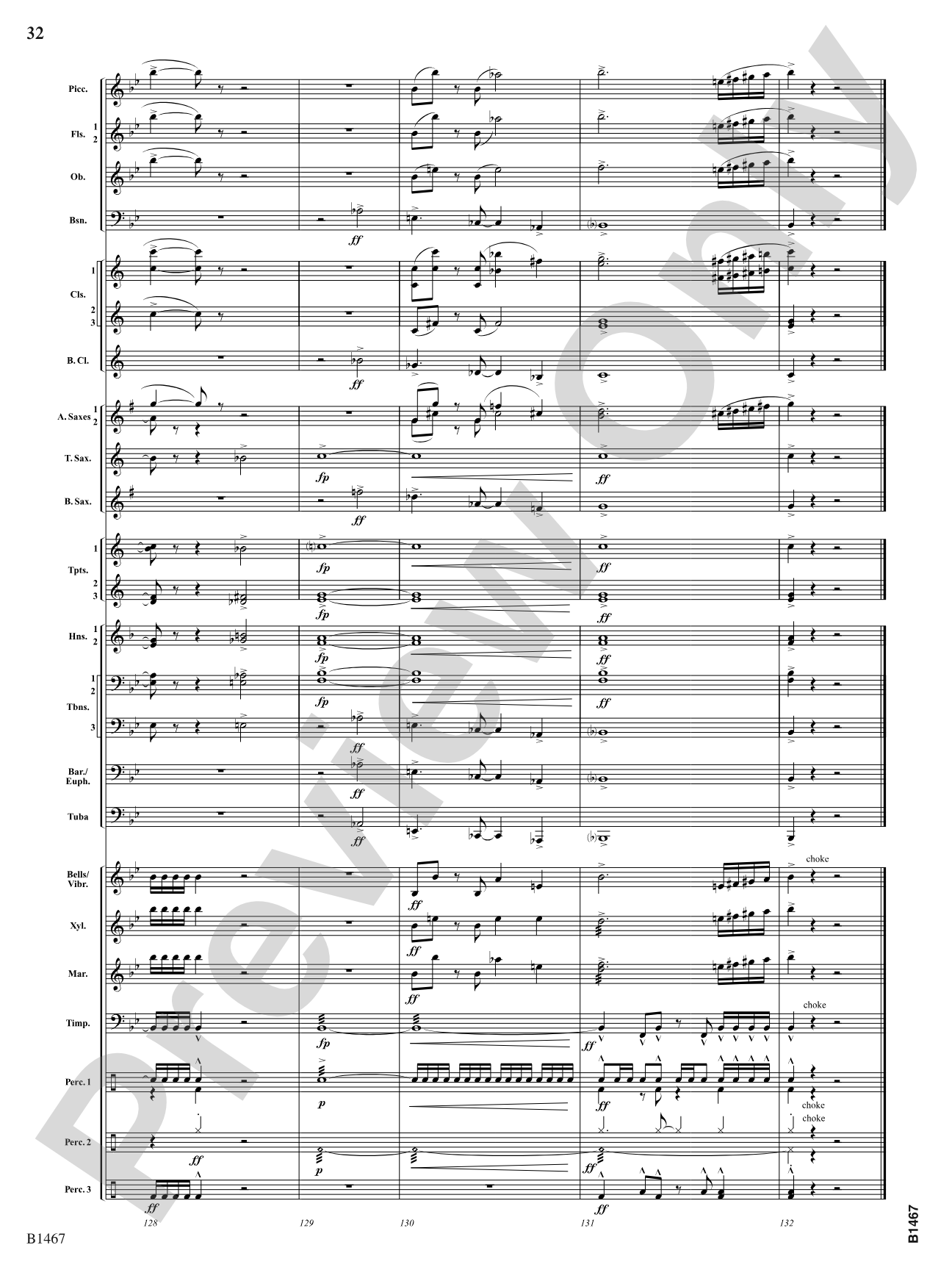 First We Dream: Concert Band Conductor Score & Parts