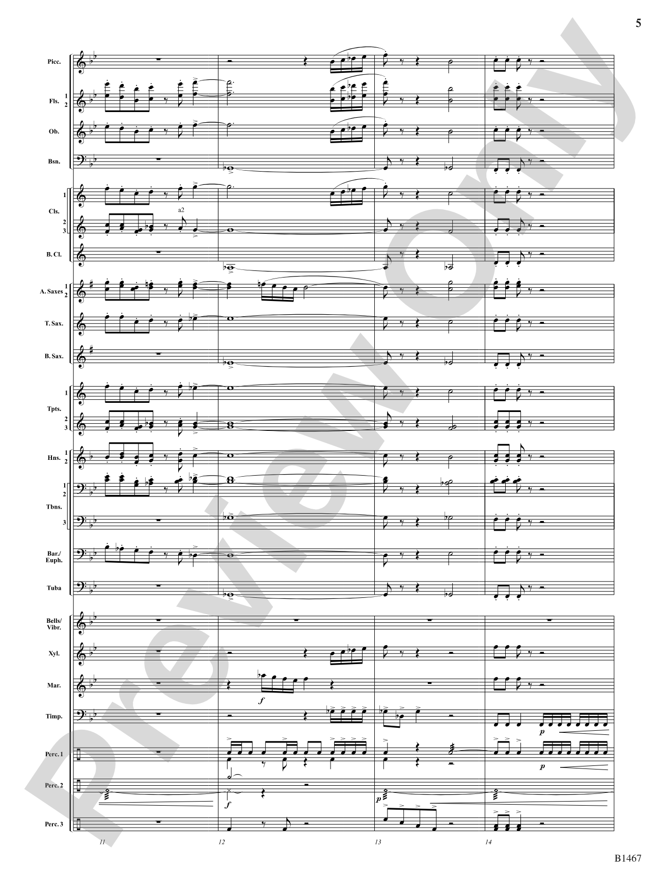First We Dream: Concert Band Conductor Score & Parts