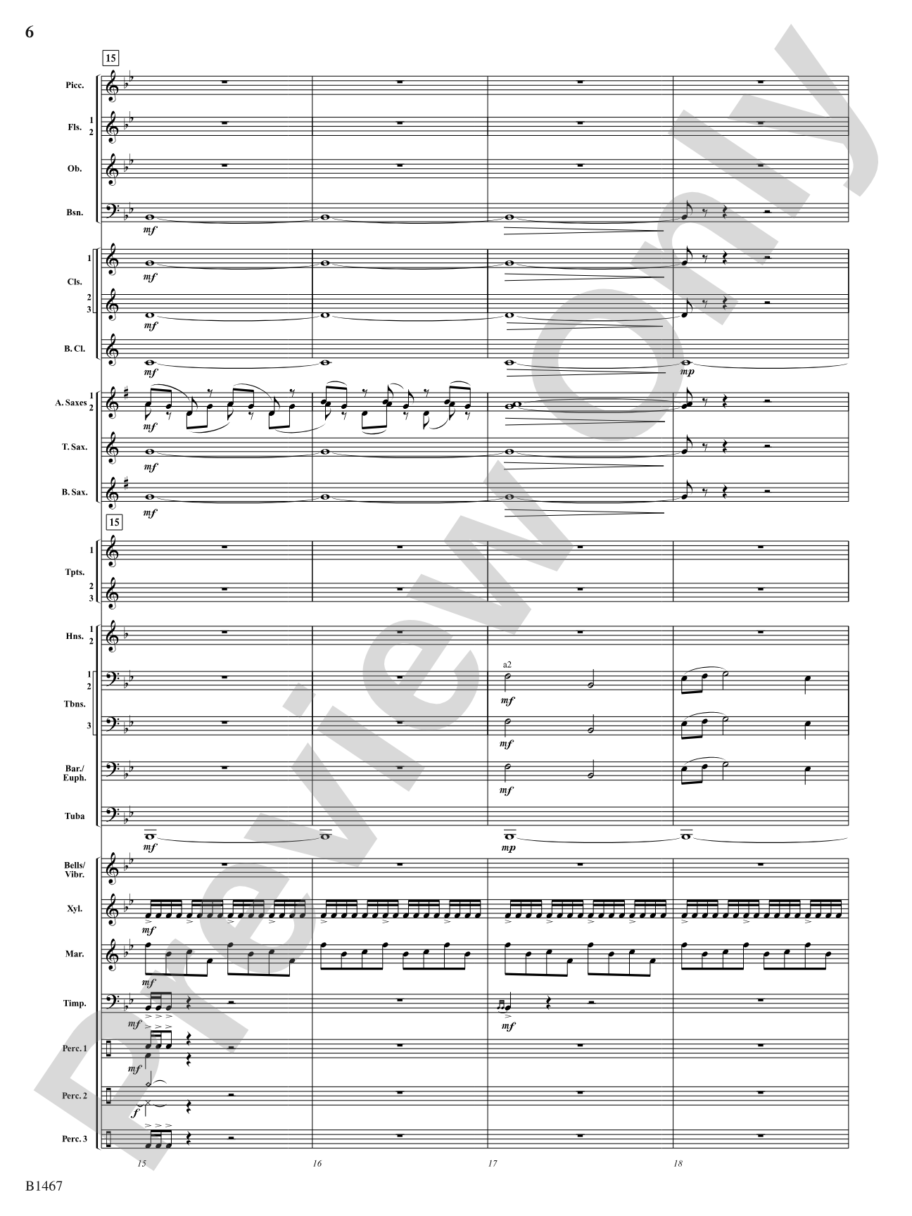 First We Dream: Concert Band Conductor Score & Parts