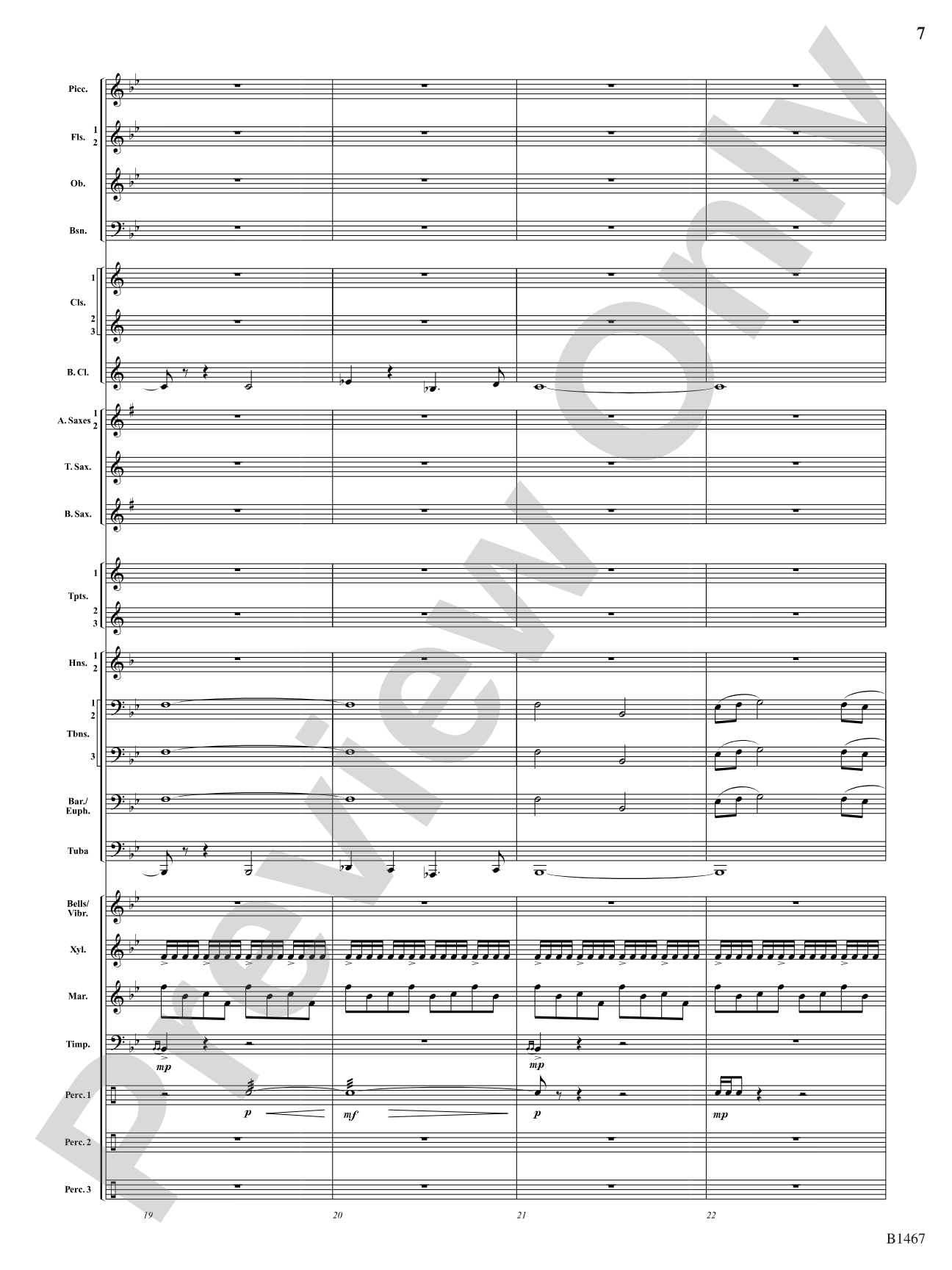 First We Dream: Concert Band Conductor Score & Parts