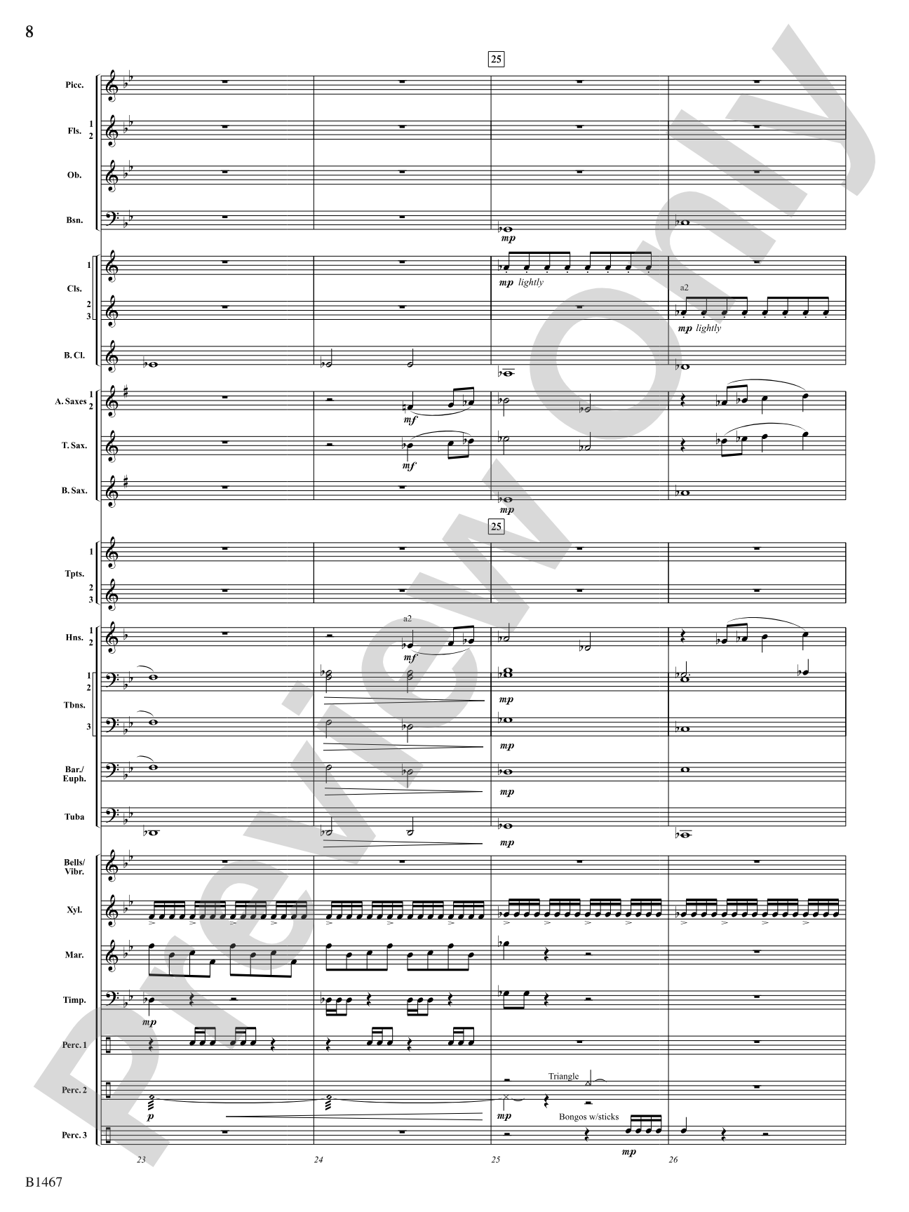 First We Dream: Concert Band Conductor Score & Parts