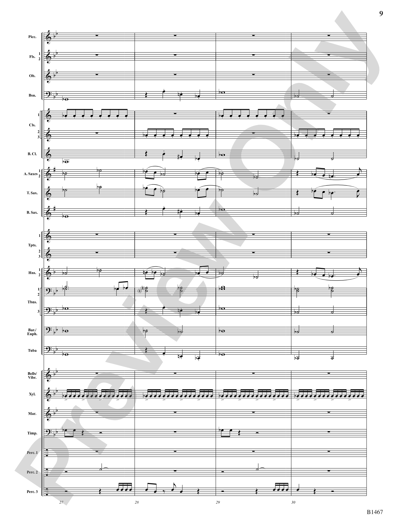 First We Dream: Concert Band Conductor Score & Parts