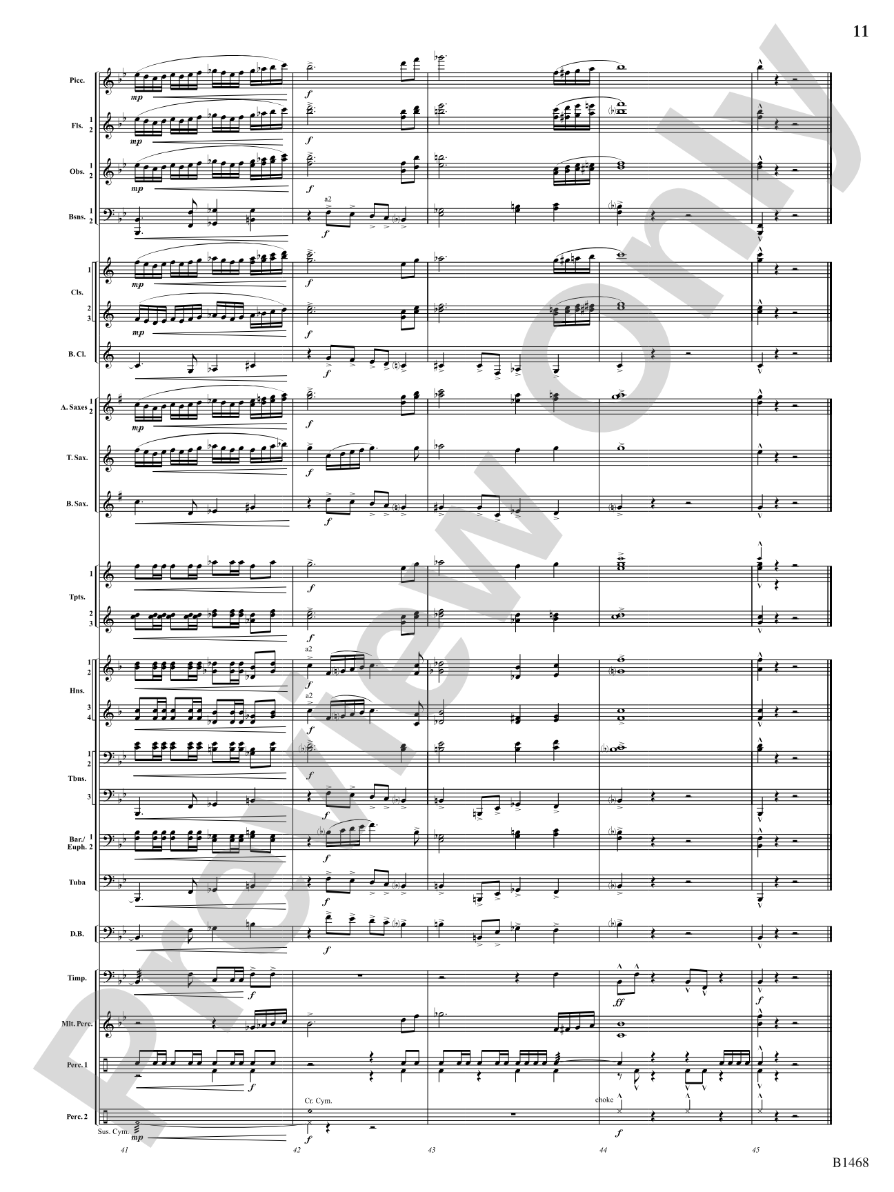 Paintings: Concert Band Conductor Score & Parts