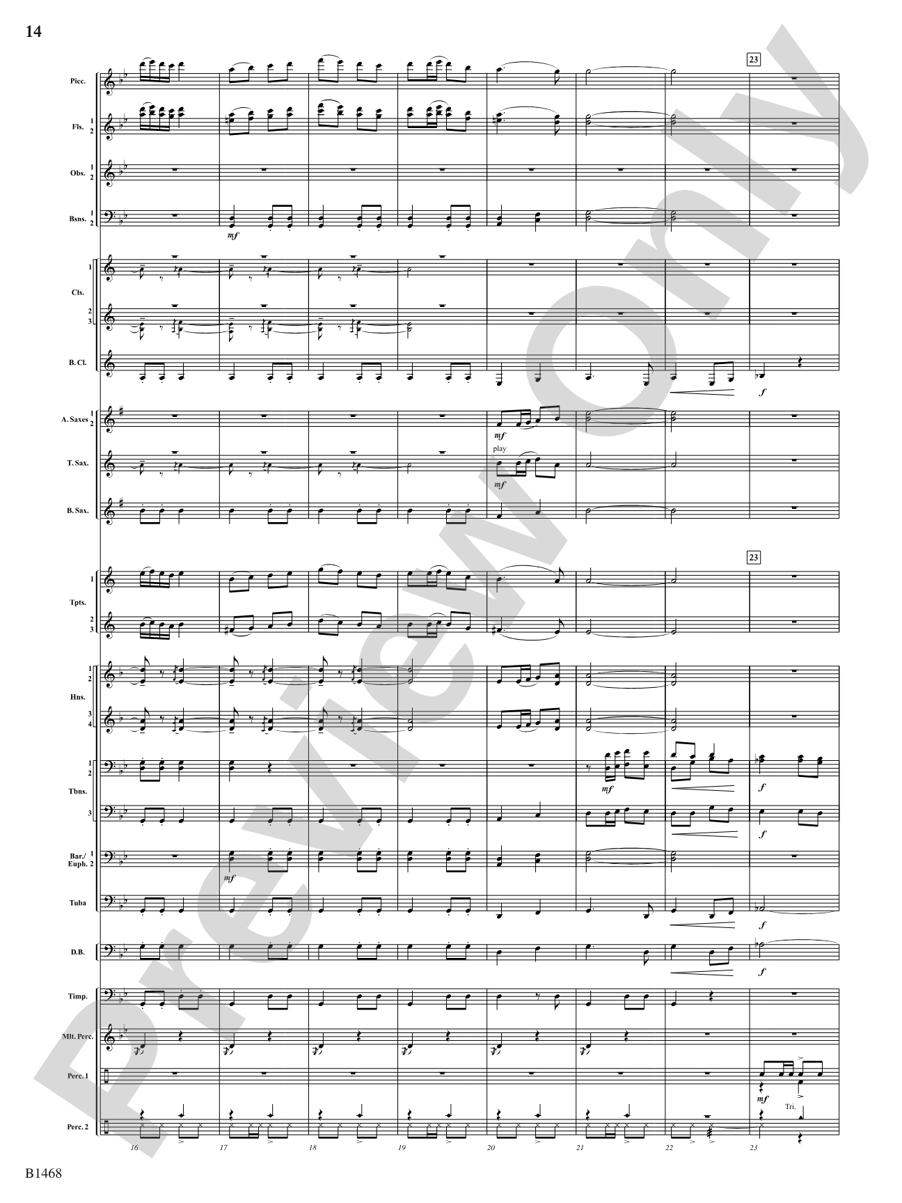Paintings: Concert Band Conductor Score & Parts