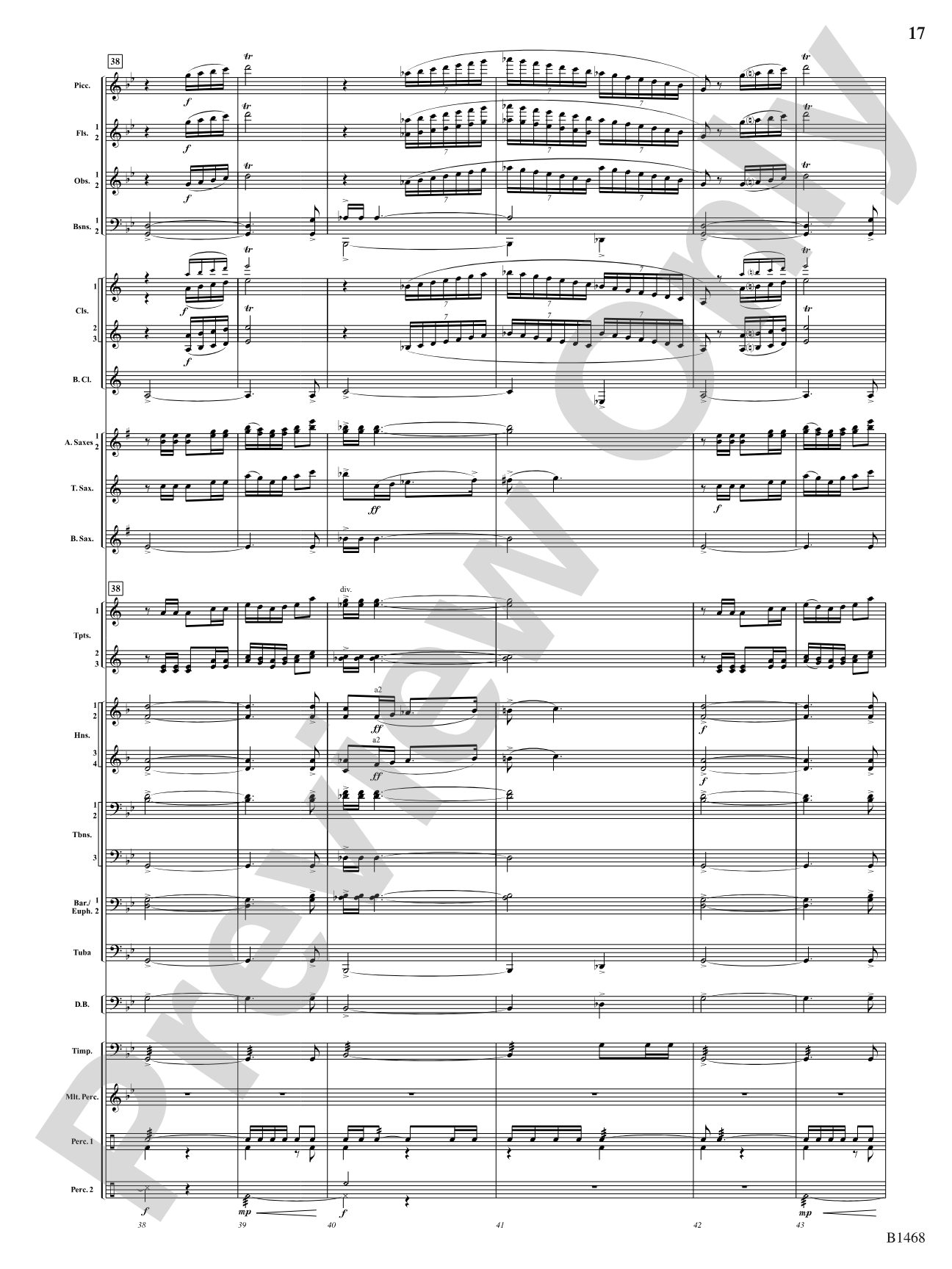 Paintings: Concert Band Conductor Score & Parts