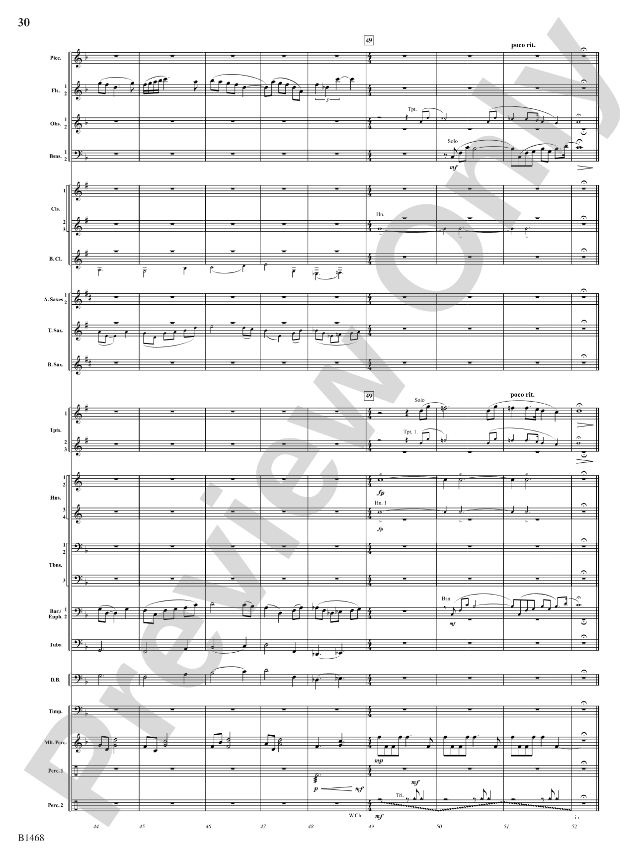 Paintings: Concert Band Conductor Score & Parts