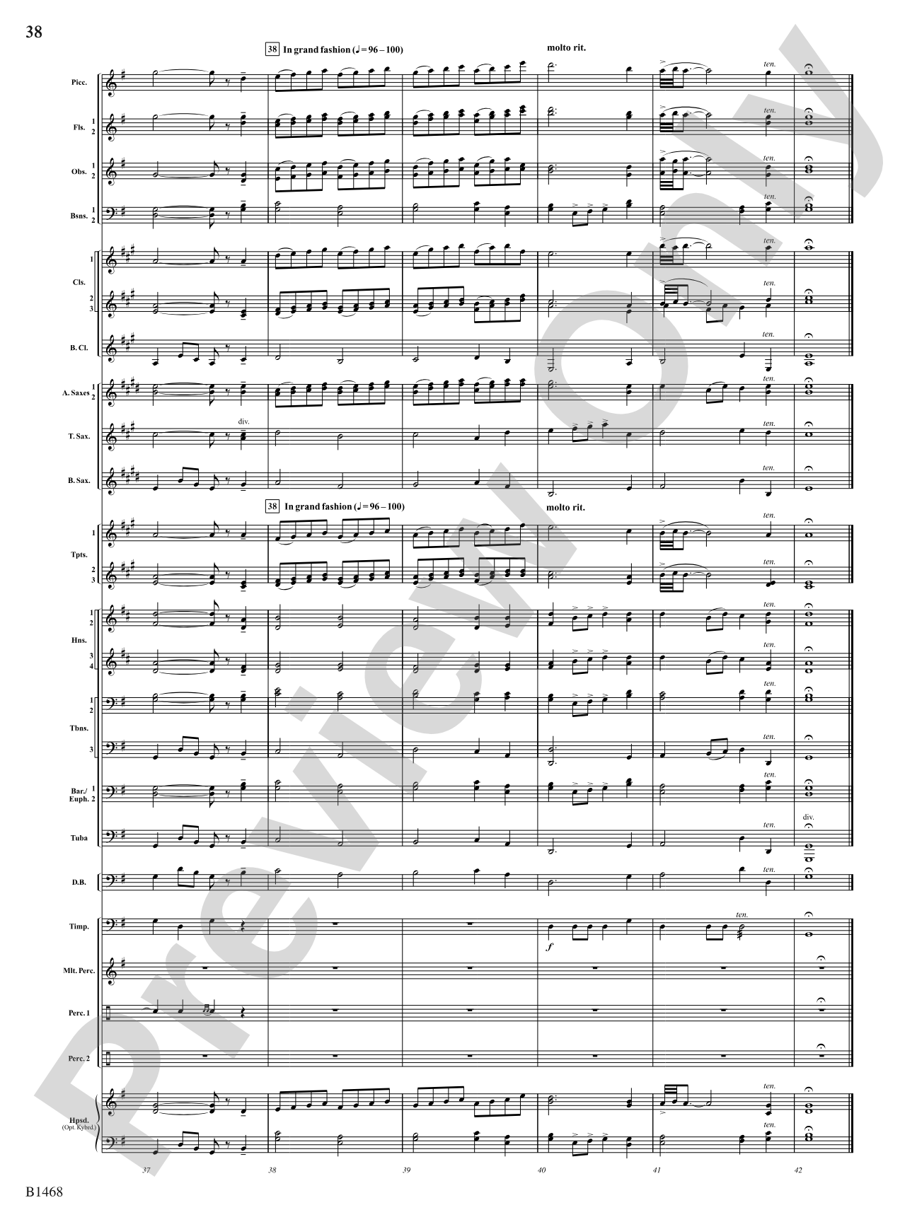 Paintings: Concert Band Conductor Score & Parts
