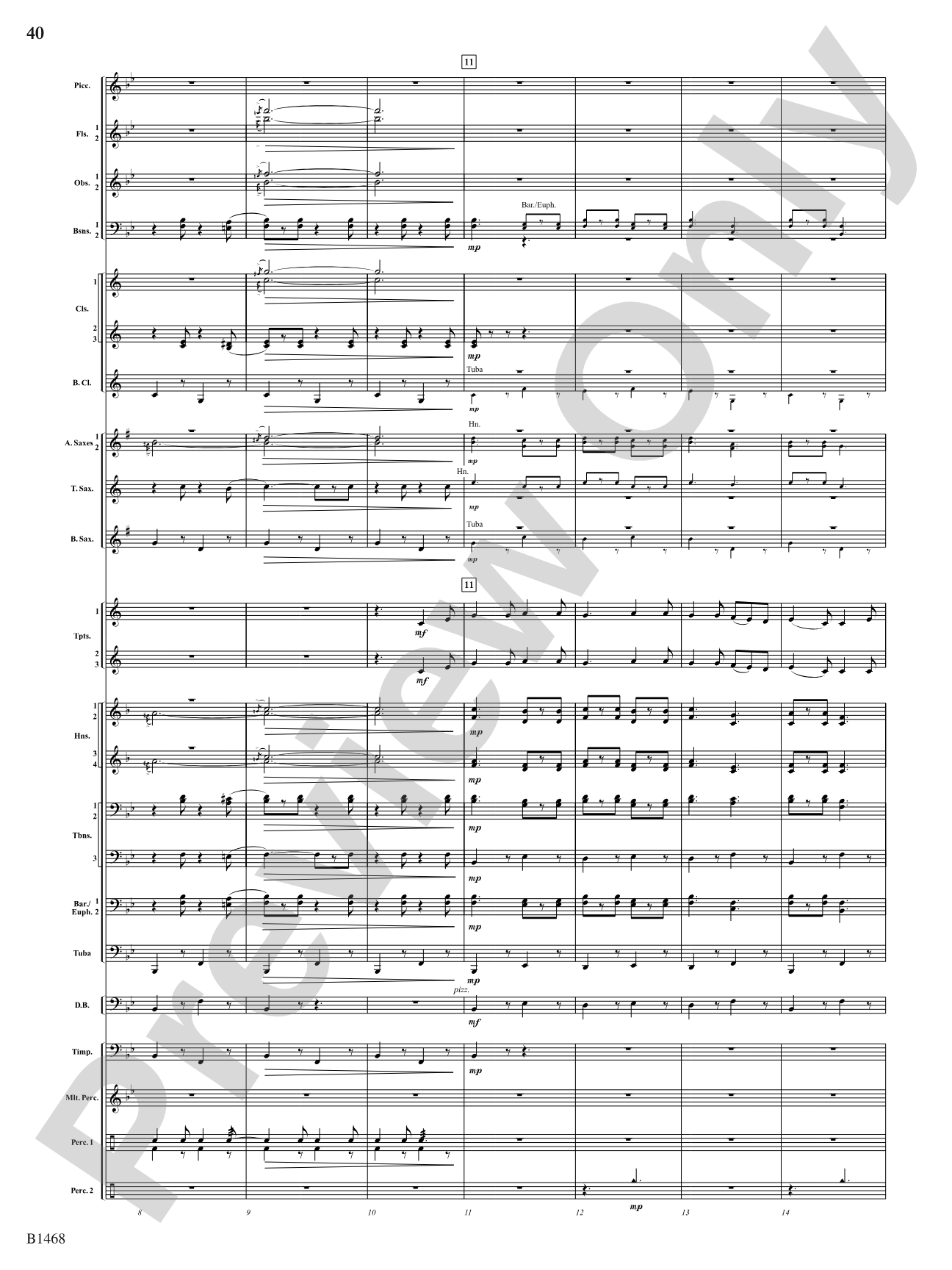 Paintings: Concert Band Conductor Score & Parts