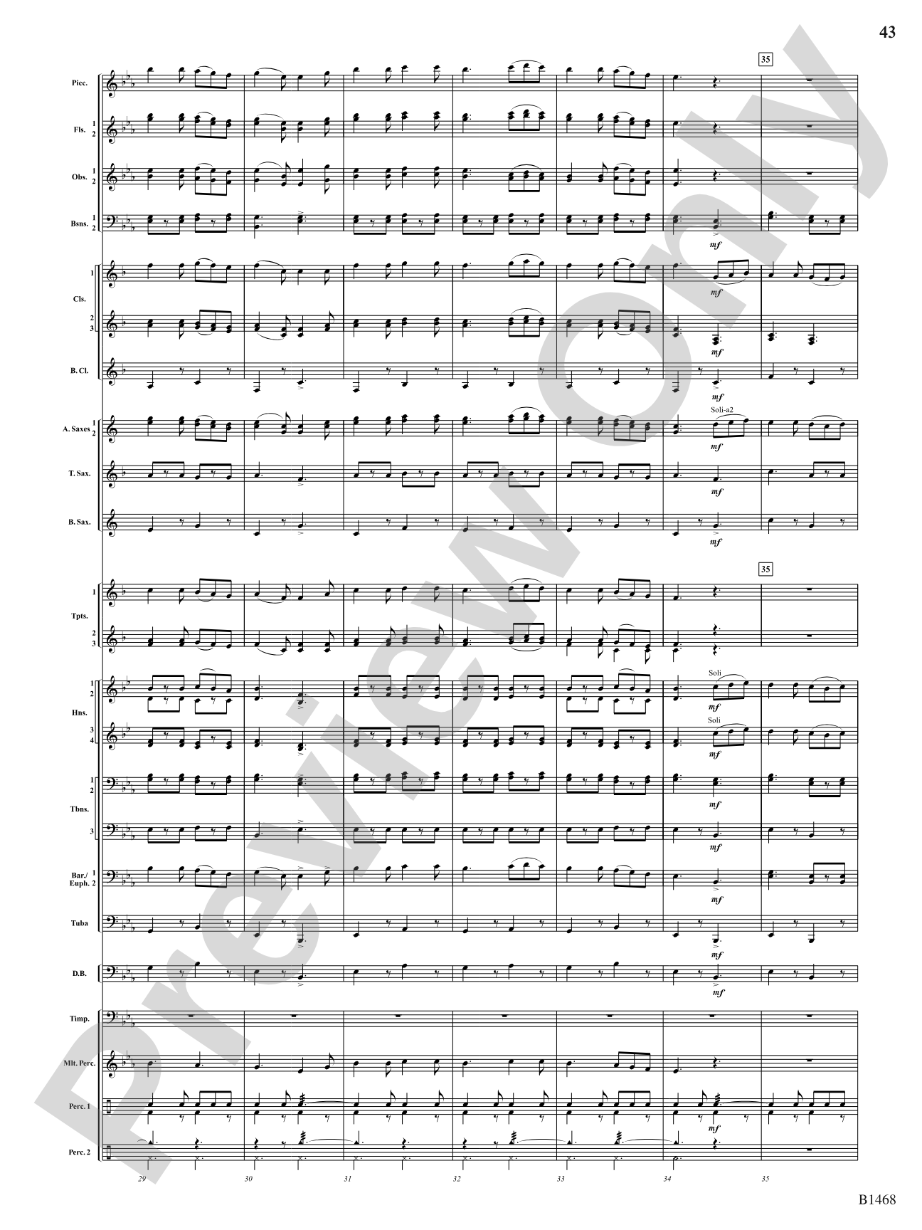 Paintings: Concert Band Conductor Score & Parts
