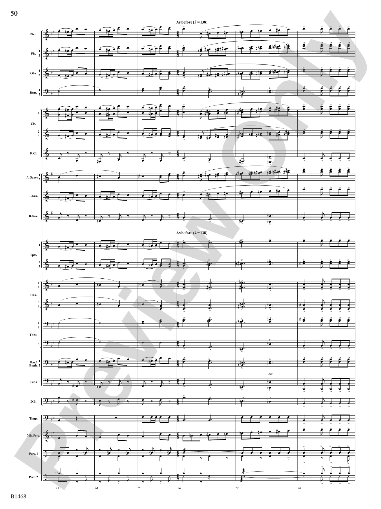 Paintings: Concert Band Conductor Score & Parts