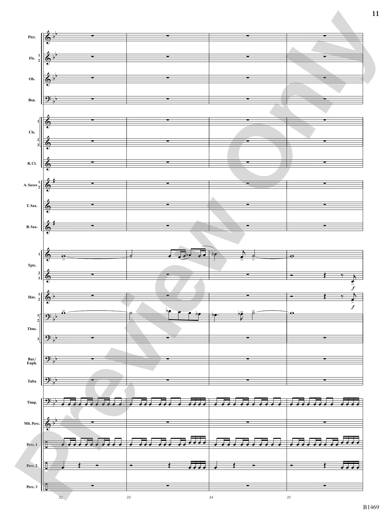 Temple of the Murals: Concert Band Conductor Score & Parts