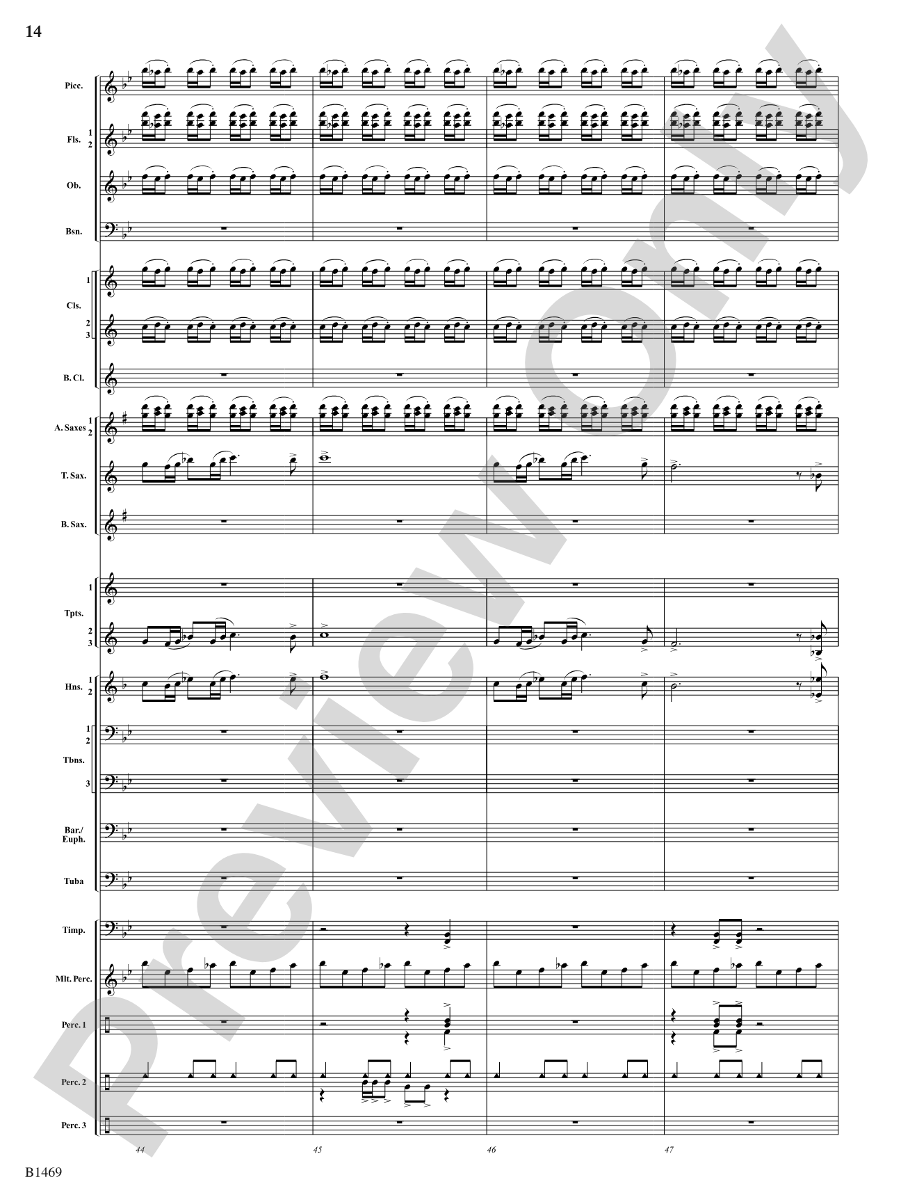 Temple of the Murals: Concert Band Conductor Score & Parts