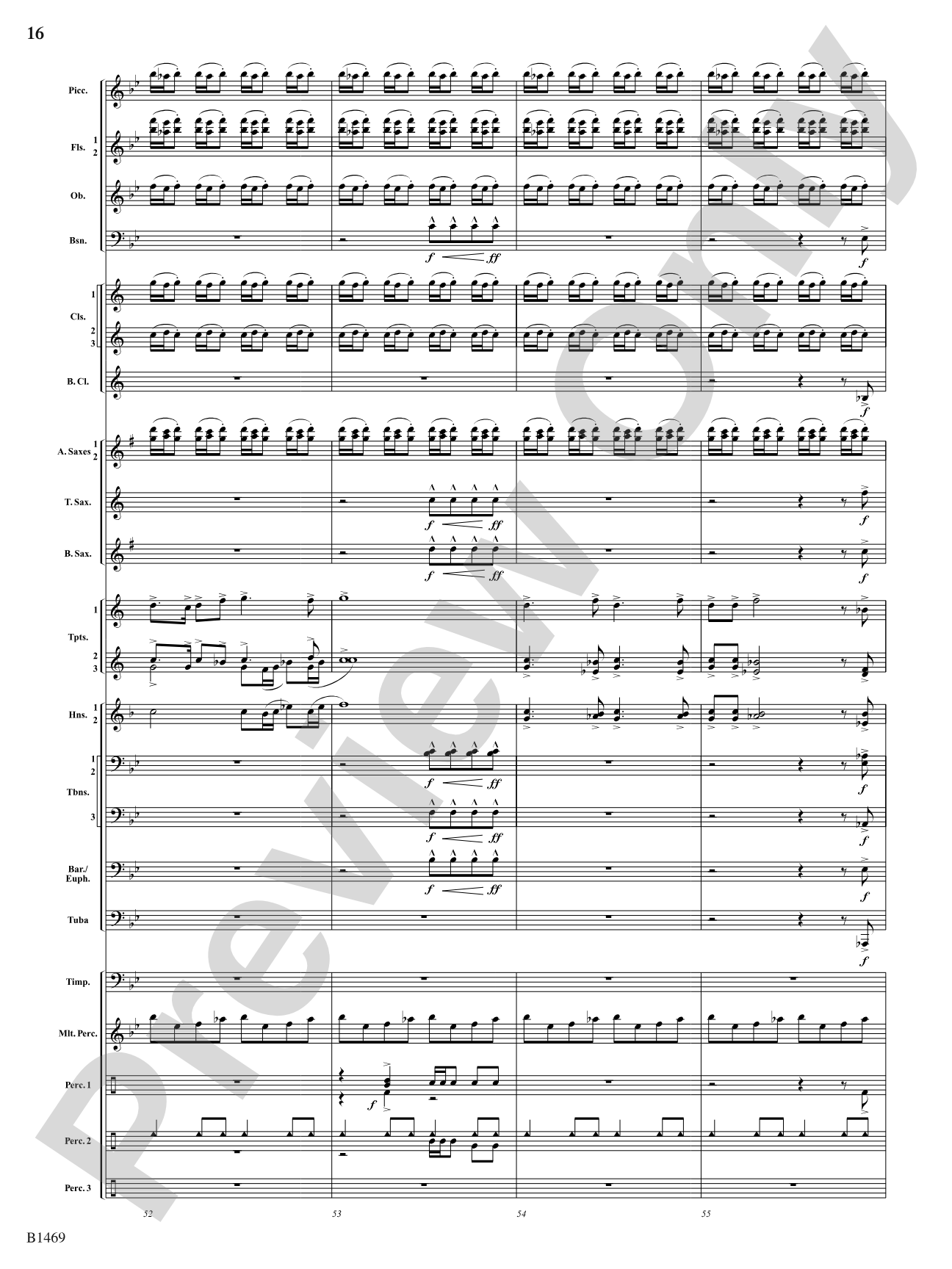 Temple of the Murals: Concert Band Conductor Score & Parts