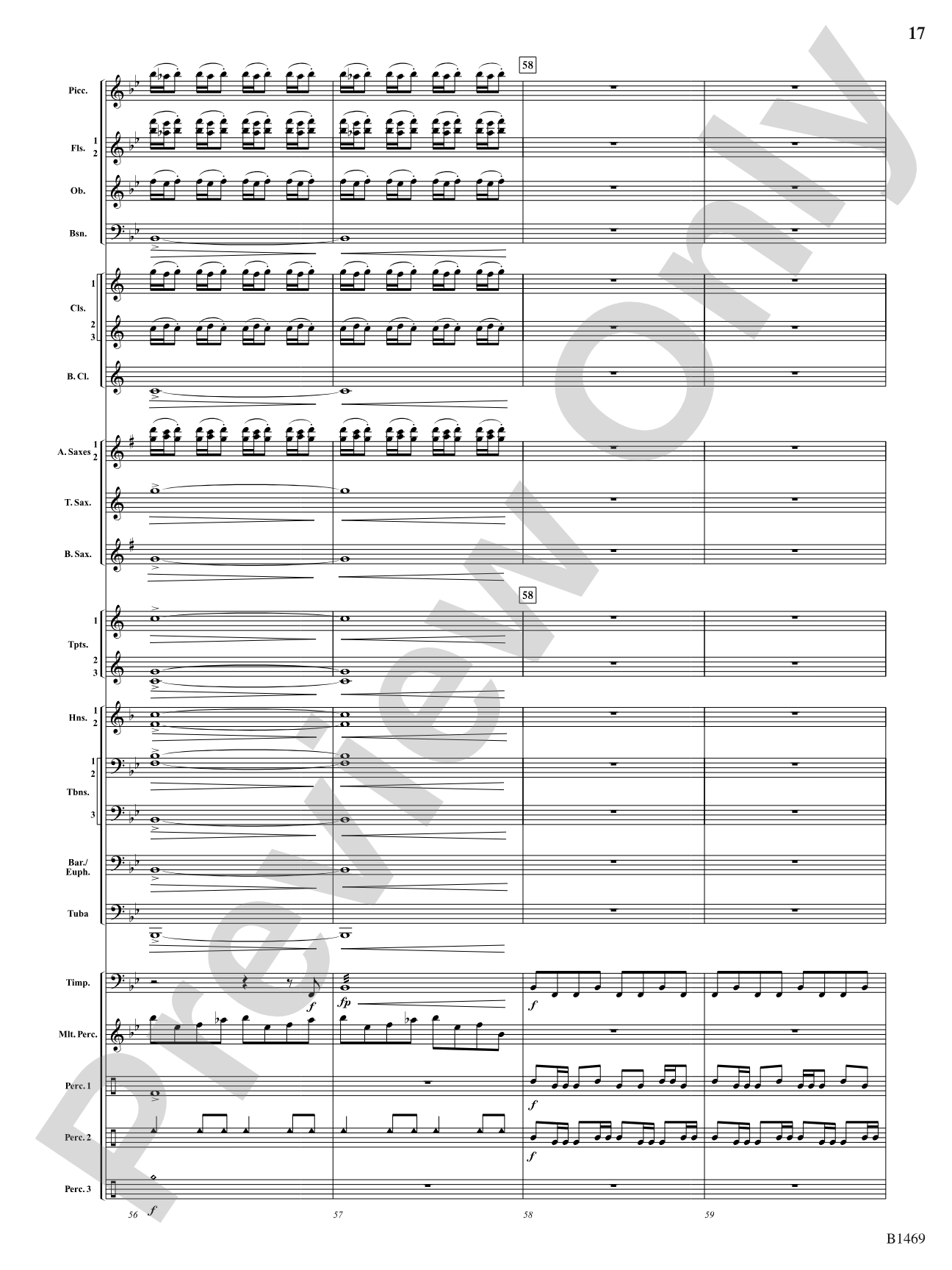 Temple of the Murals: Concert Band Conductor Score & Parts