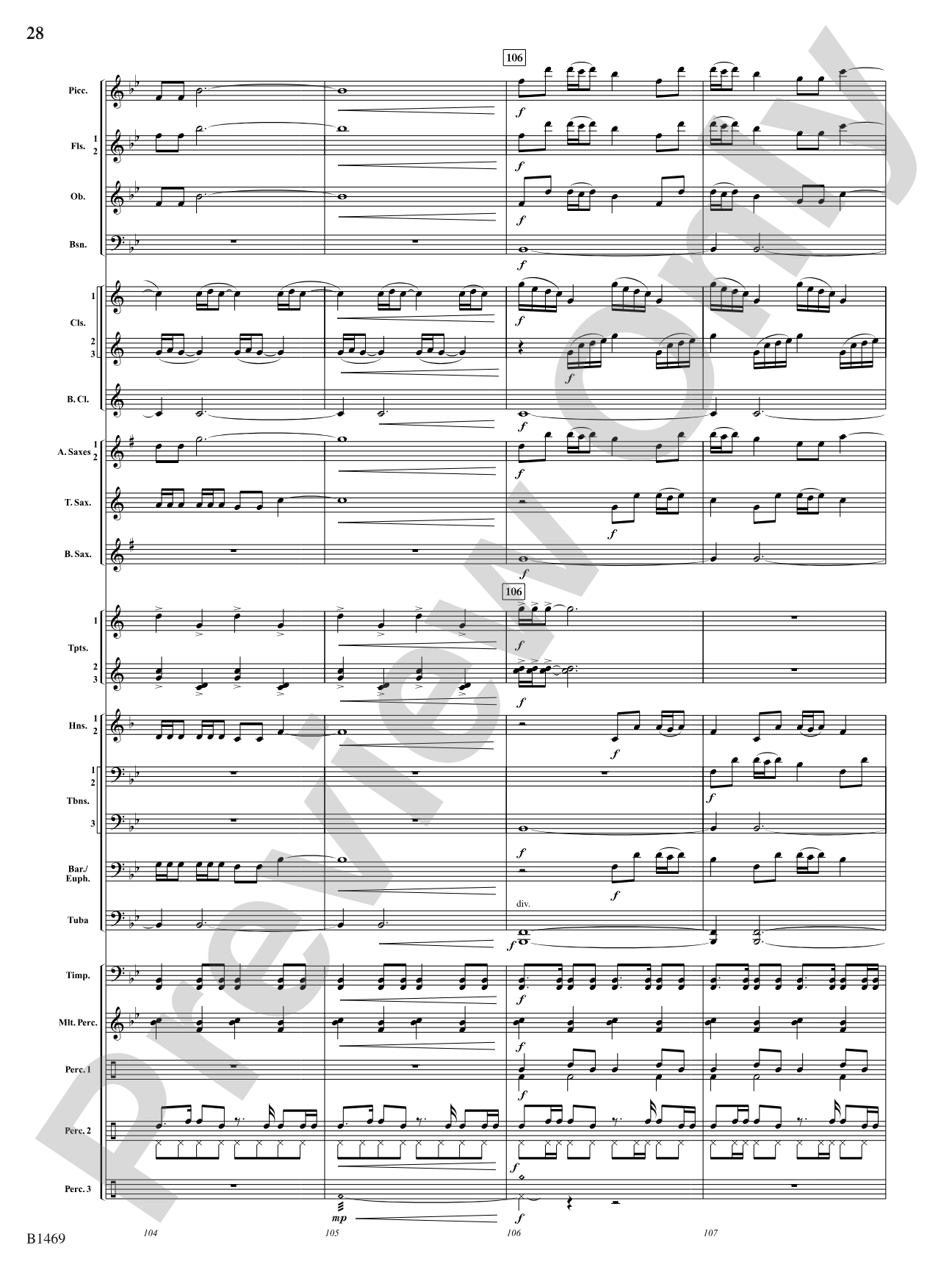 Temple of the Murals: Concert Band Conductor Score & Parts