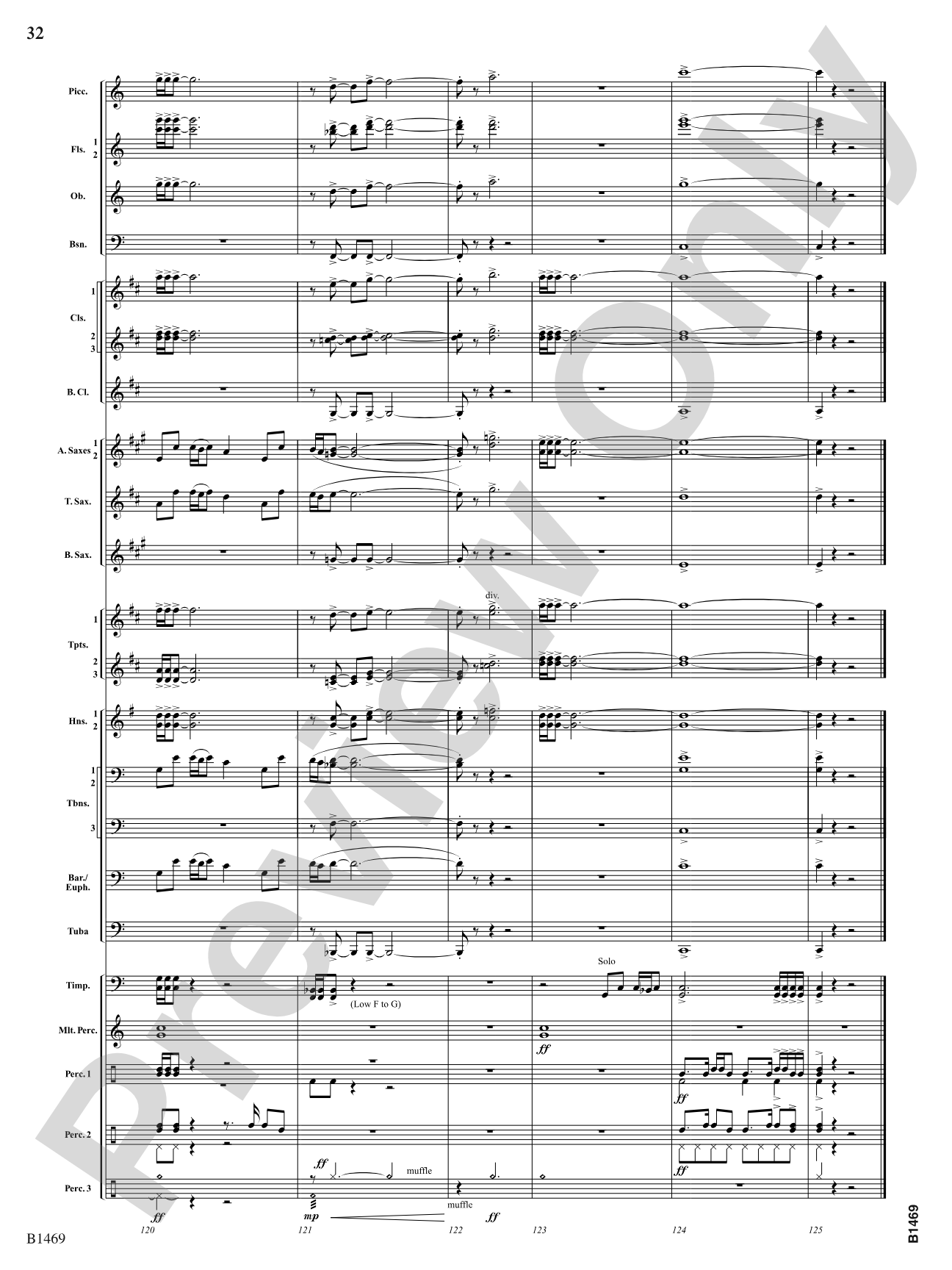 Temple of the Murals: Concert Band Conductor Score & Parts