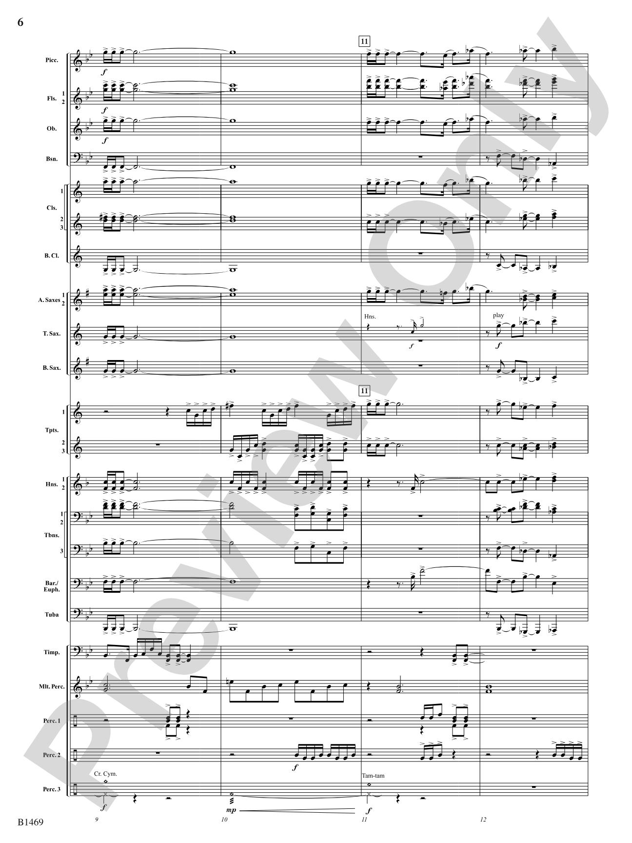 Temple of the Murals: Concert Band Conductor Score & Parts