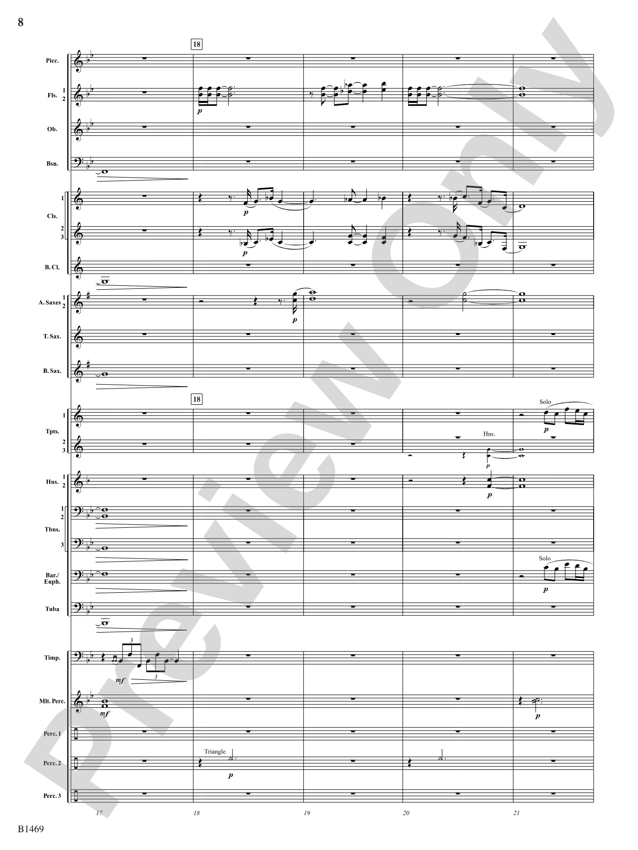 Temple of the Murals: Concert Band Conductor Score & Parts