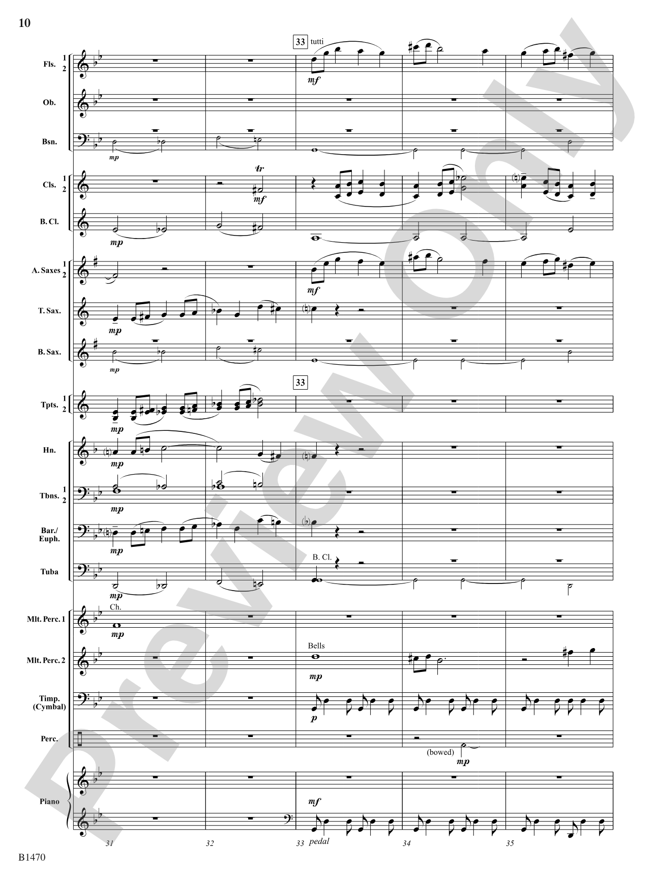 Apparitions: Concert Band Conductor Score & Parts