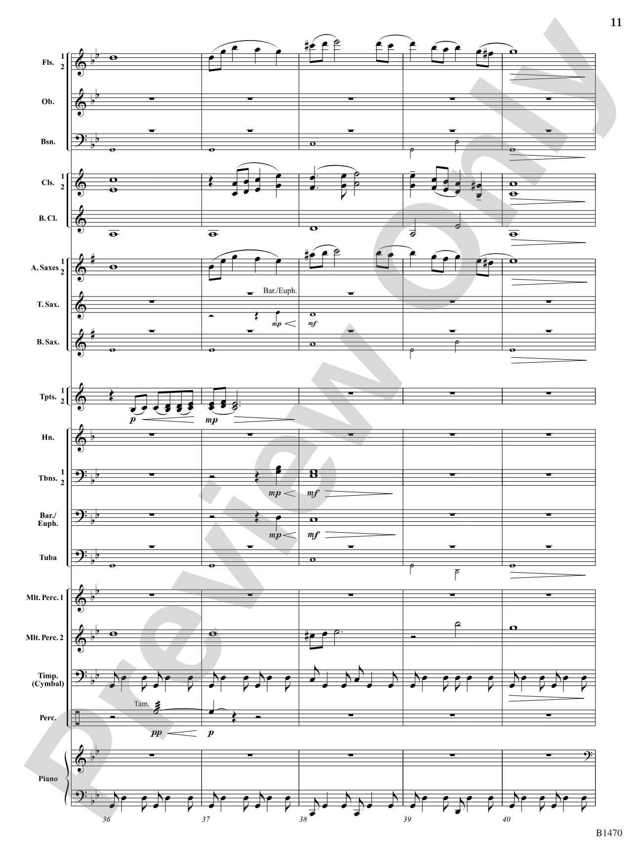 Apparitions: Concert Band Conductor Score & Parts