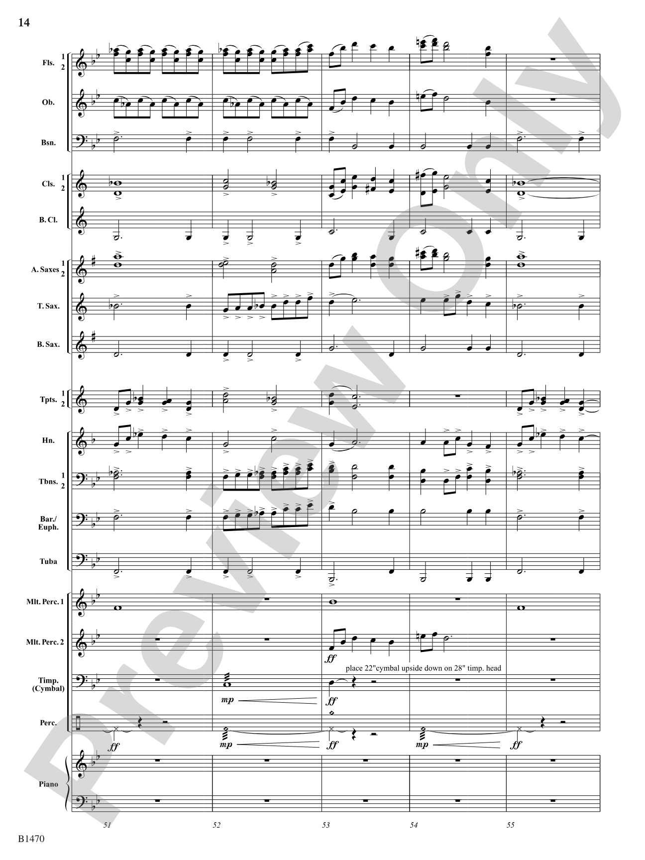 Apparitions: Concert Band Conductor Score & Parts