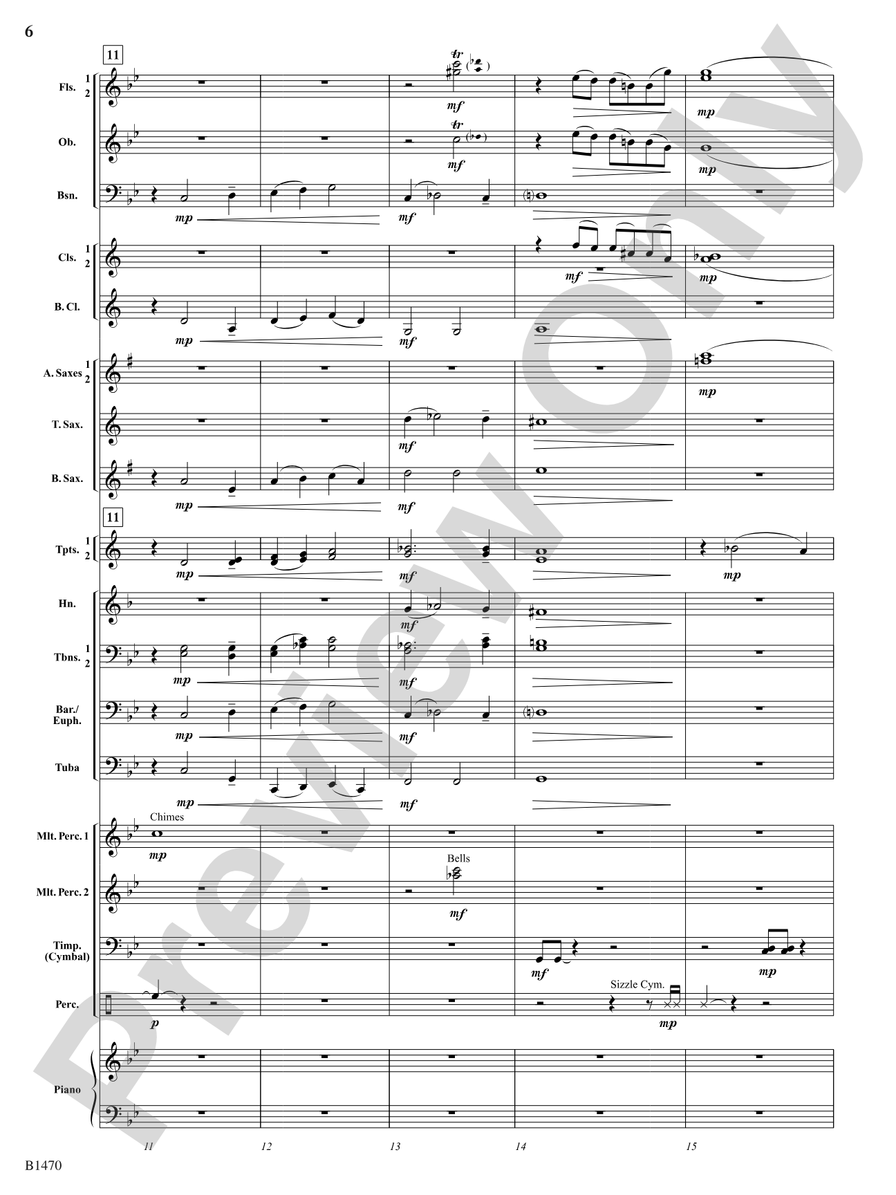 Apparitions: Concert Band Conductor Score & Parts