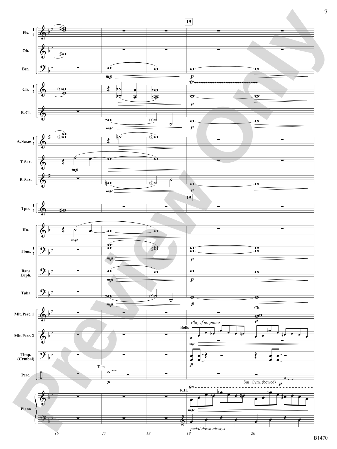 Apparitions: Concert Band Conductor Score & Parts