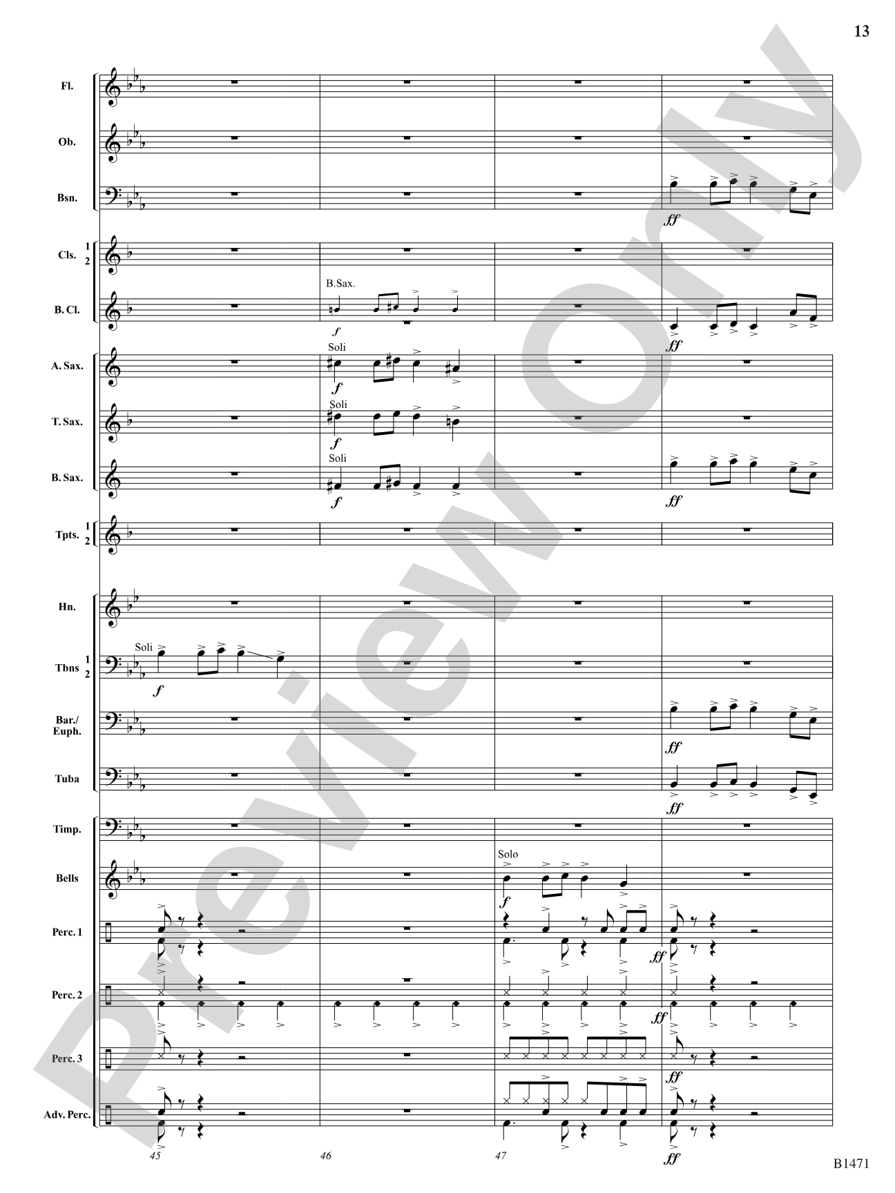 Housetop Holiday Jam!: Score