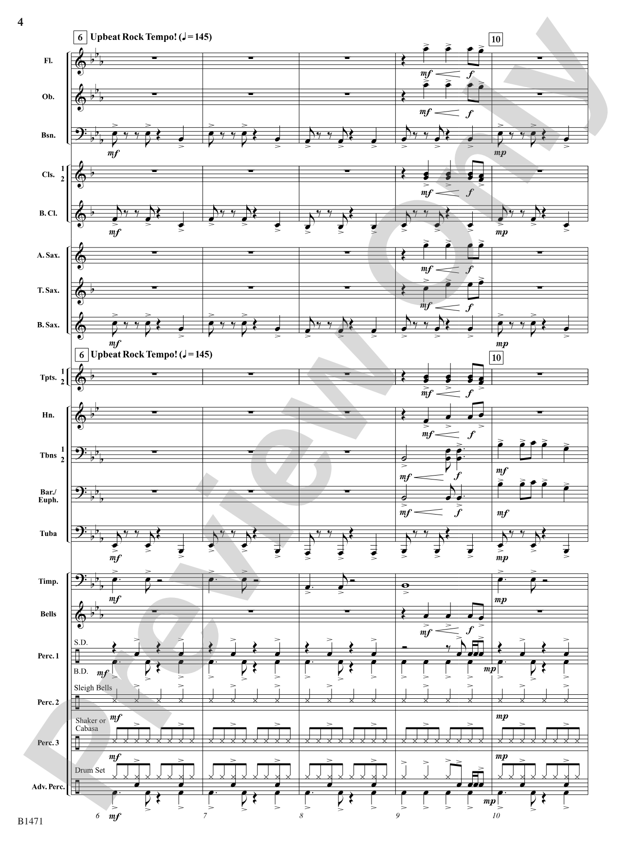 Housetop Holiday Jam!: Score