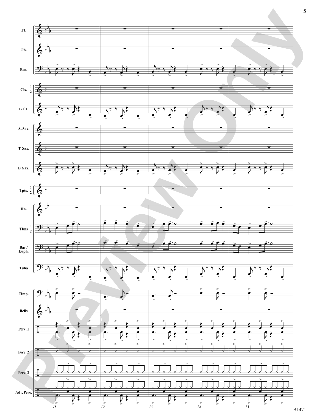 Housetop Holiday Jam!: Score