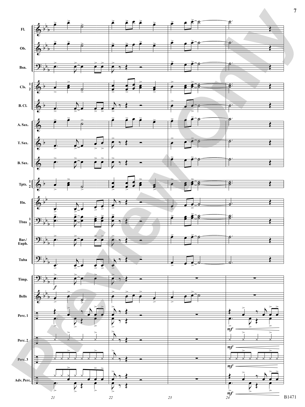 Housetop Holiday Jam!: Score