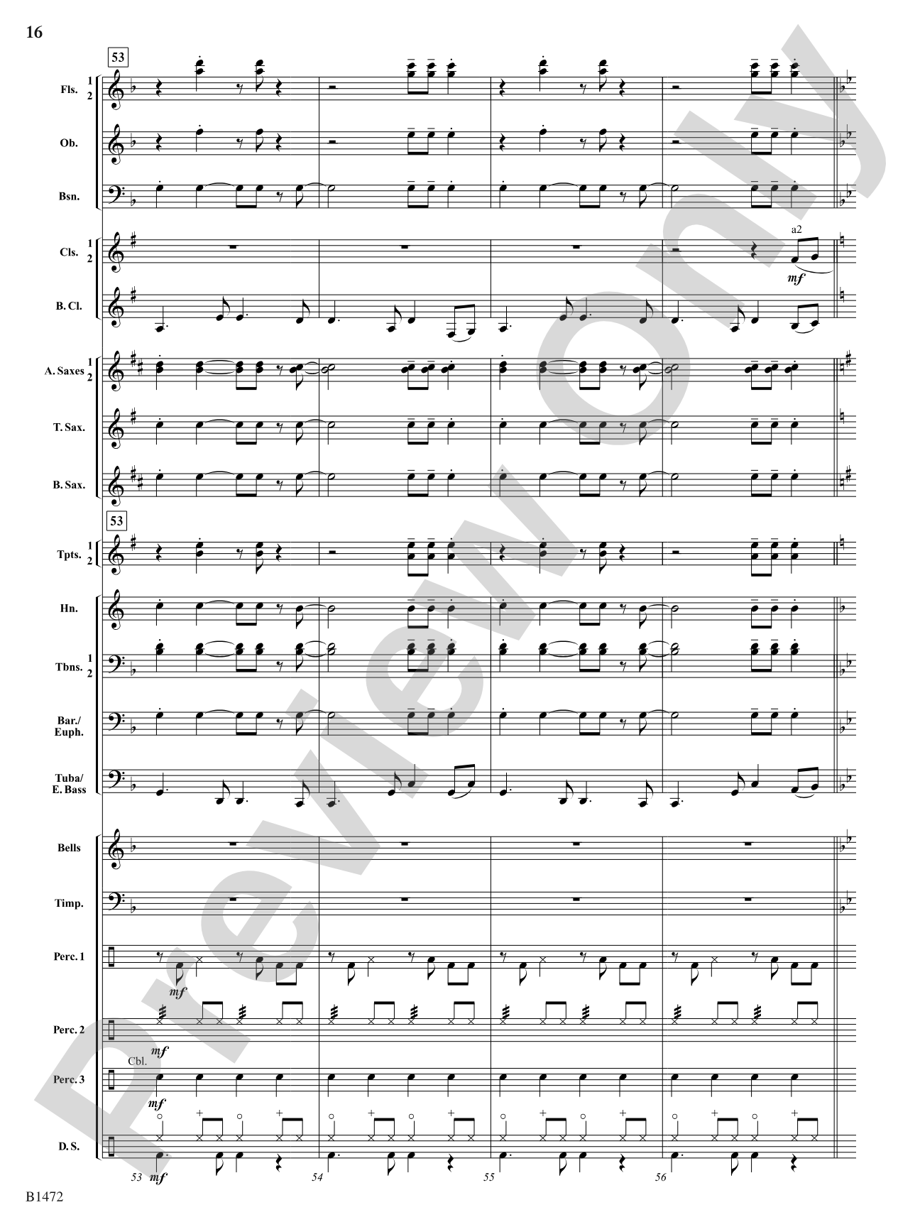 Feliz Navidad: Concert Band Conductor Score & Parts