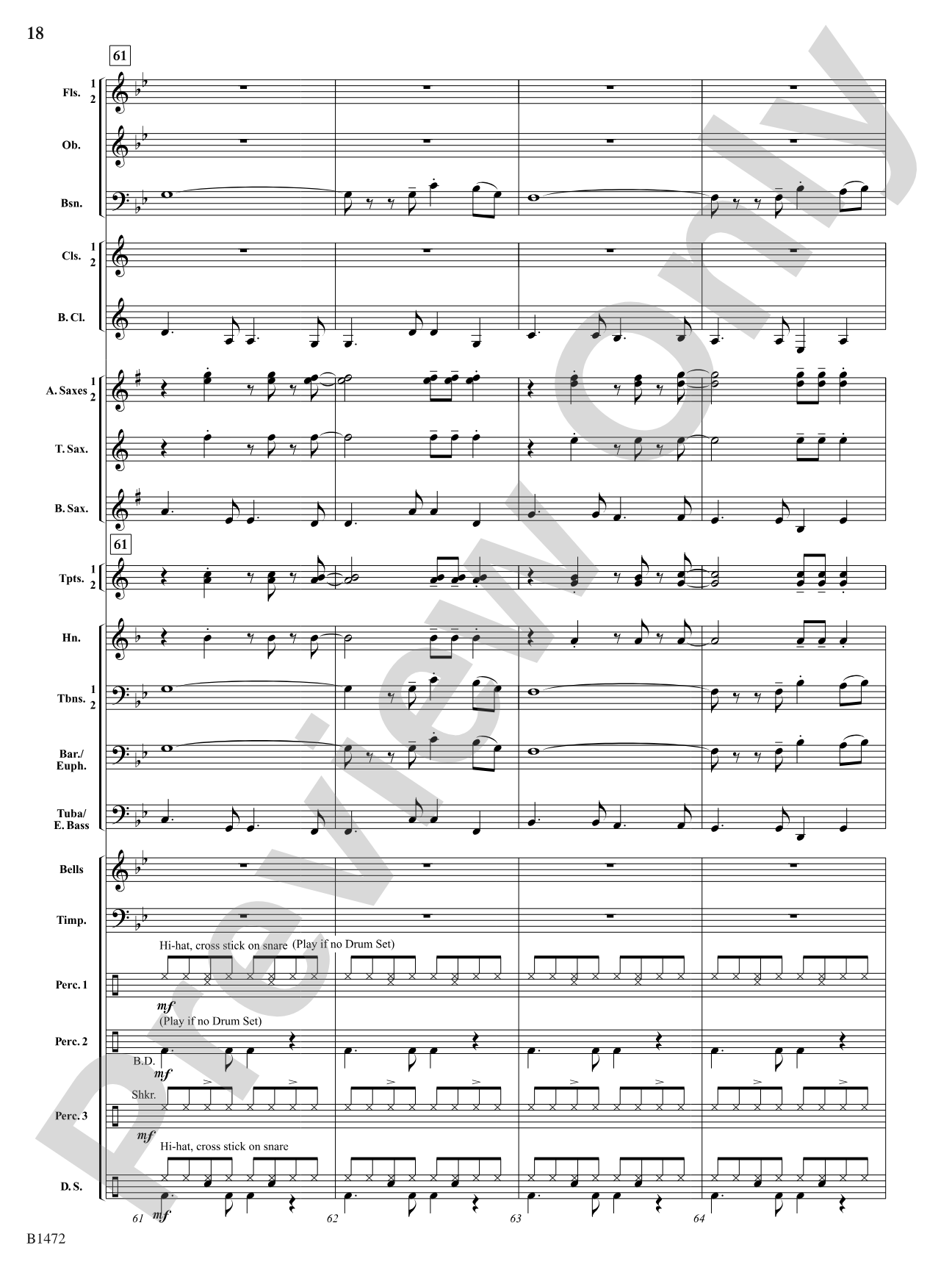Feliz Navidad: Concert Band Conductor Score & Parts