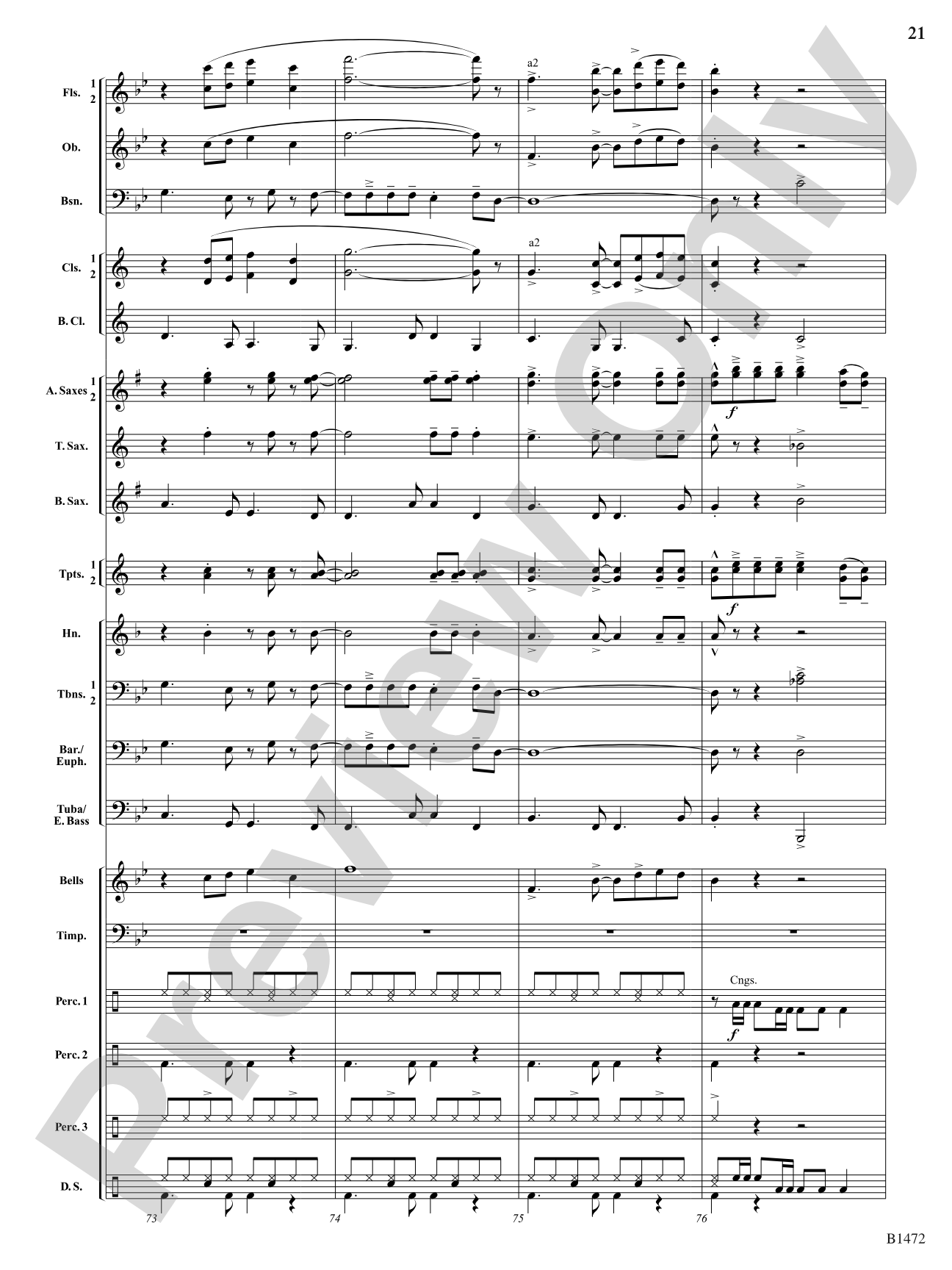 Feliz Navidad: Concert Band Conductor Score & Parts