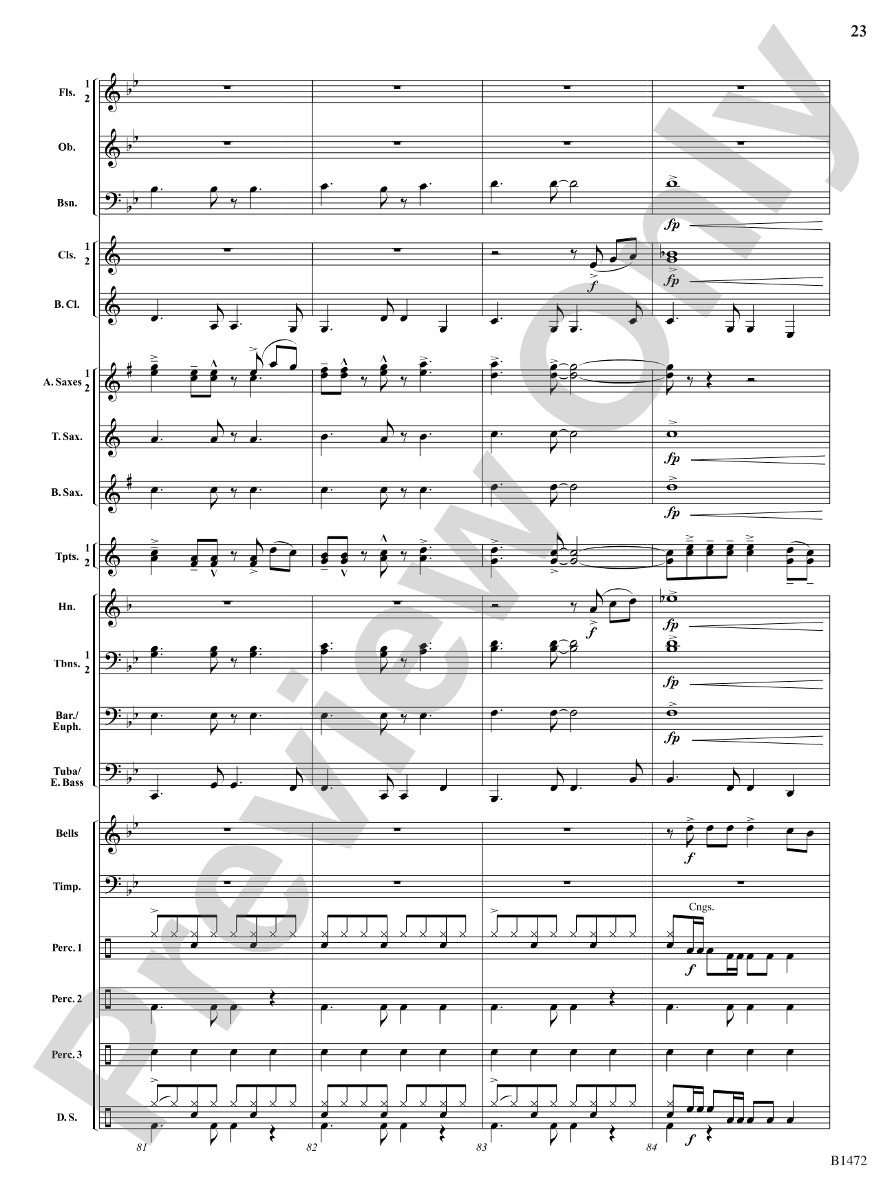Feliz Navidad: Concert Band Conductor Score & Parts
