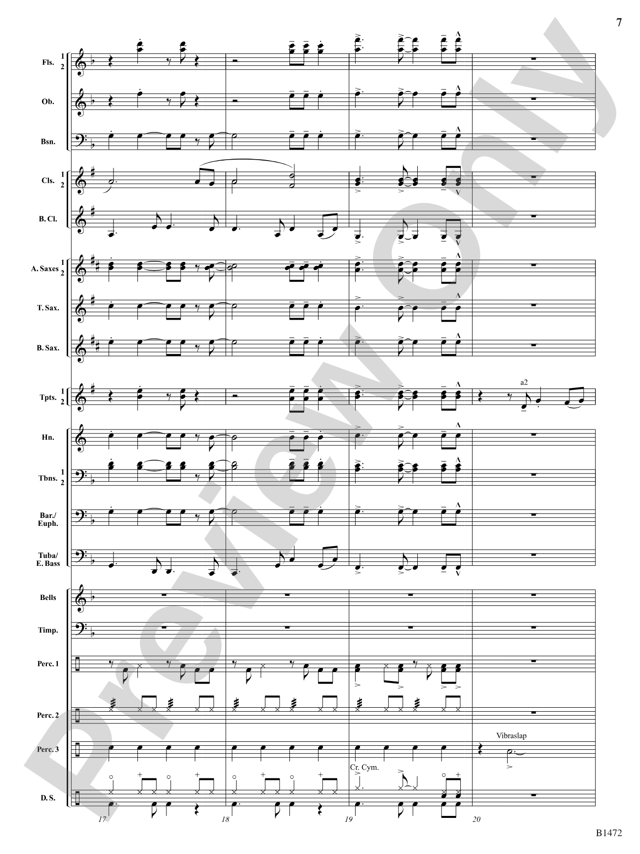 Feliz Navidad: Concert Band Conductor Score & Parts